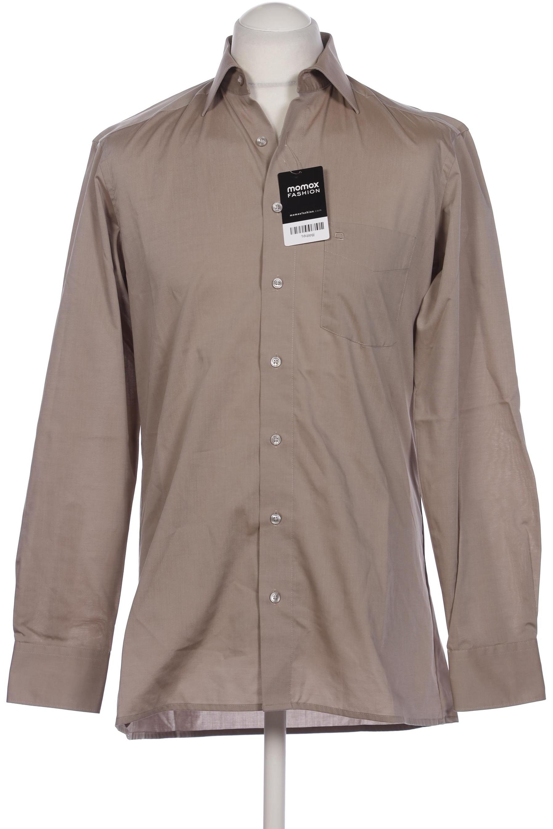 

Olymp Herren Hemd, braun, Gr. 50
