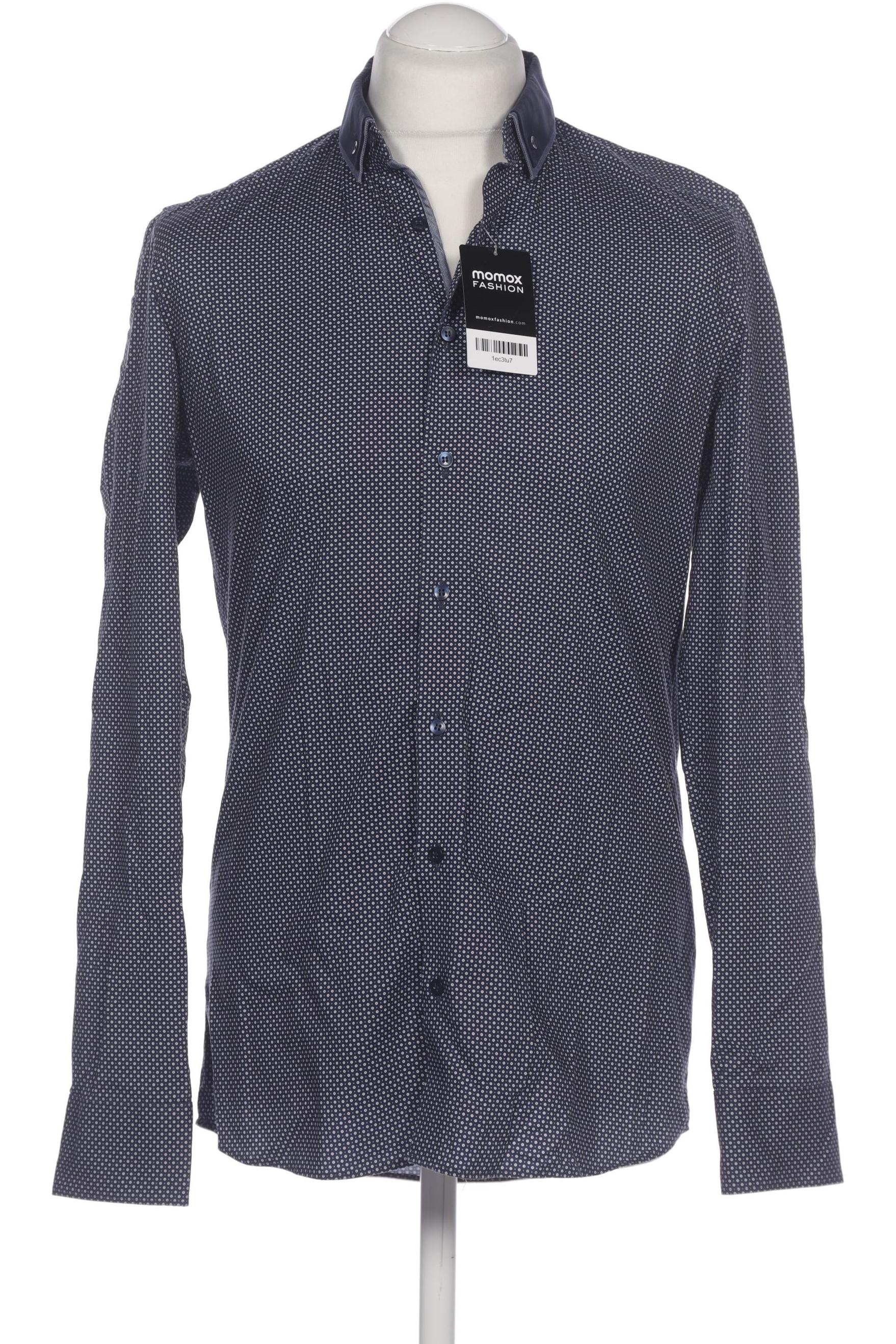 

Olymp Herren Hemd, marineblau, Gr. 48