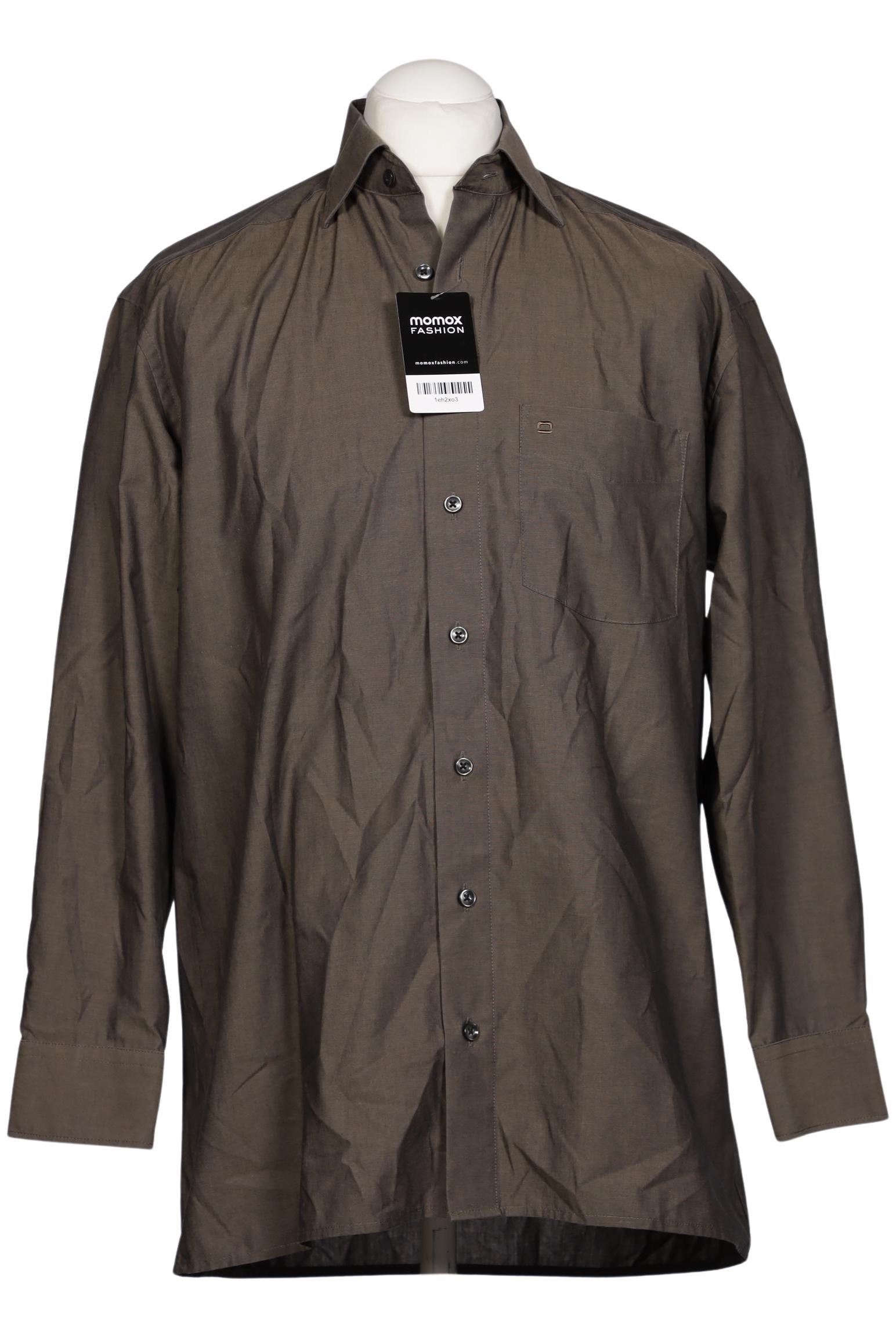 

Olymp Herren Hemd, braun, Gr. 48