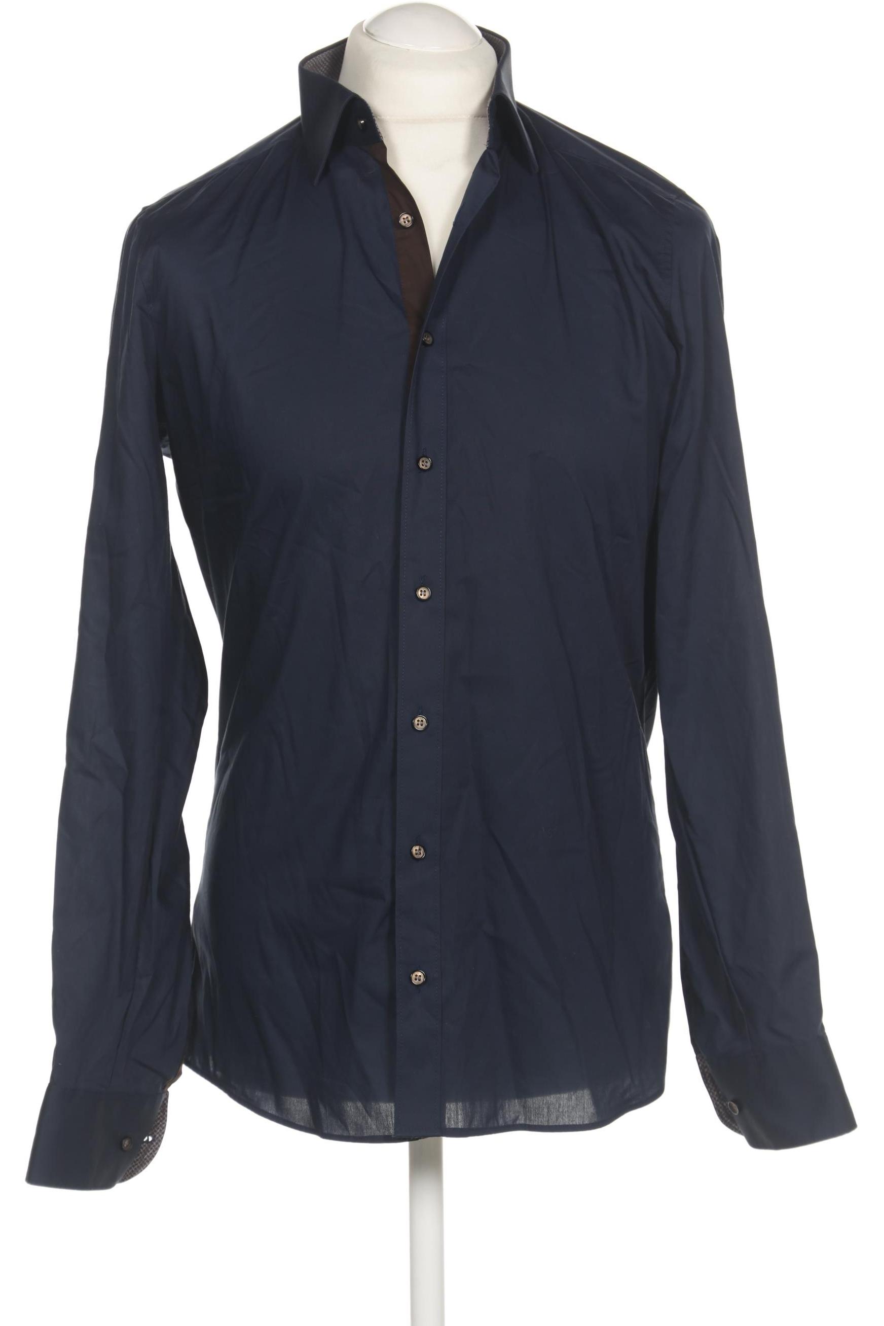 

Olymp Herren Hemd, marineblau, Gr. 48
