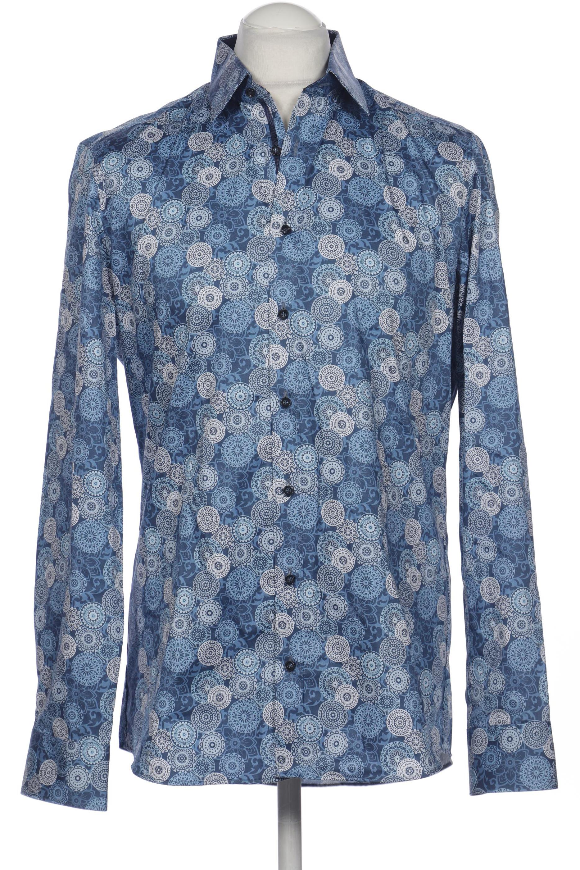 

Olymp Herren Hemd, blau