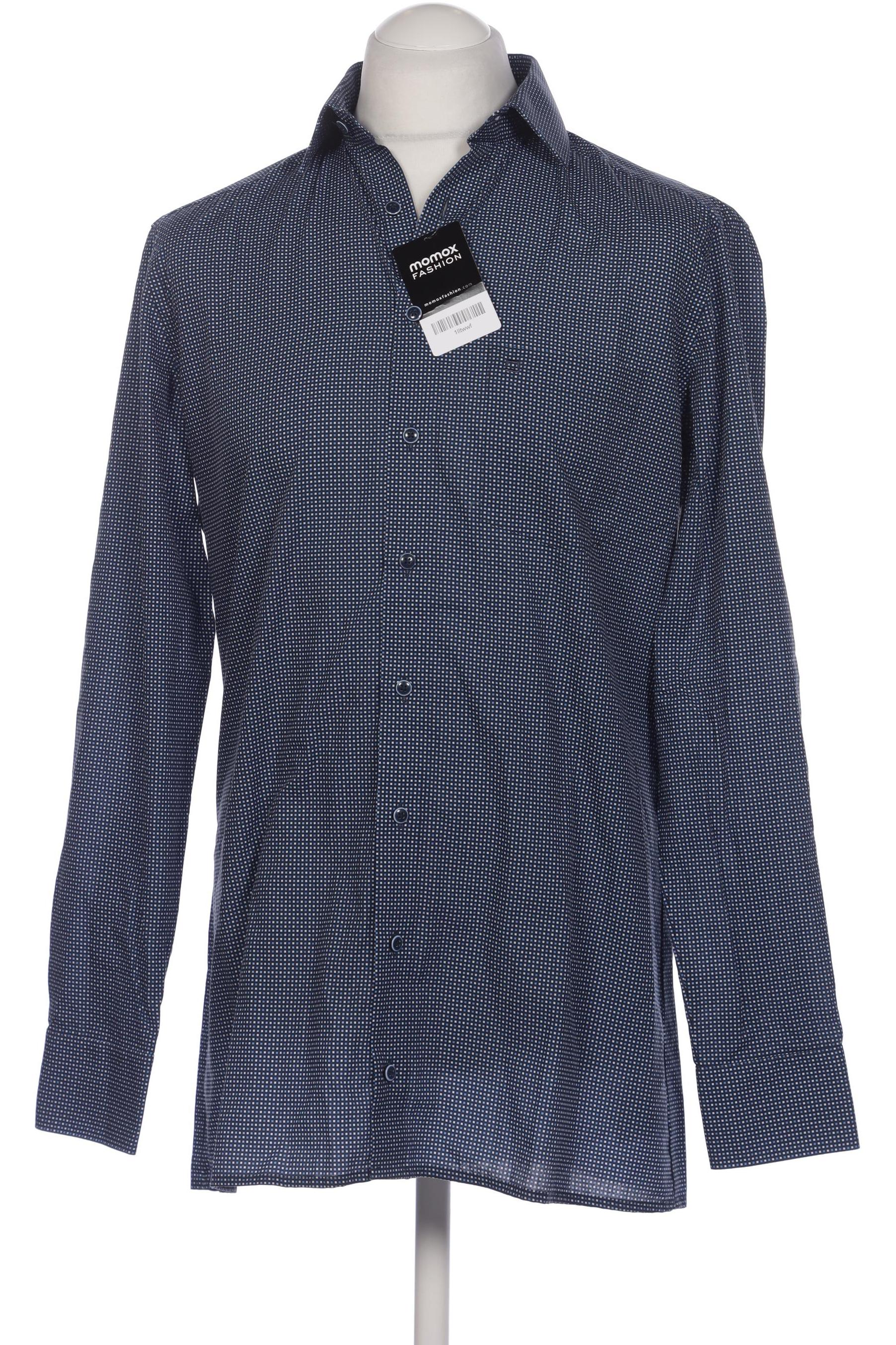 

Olymp Herren Hemd, marineblau, Gr. 50