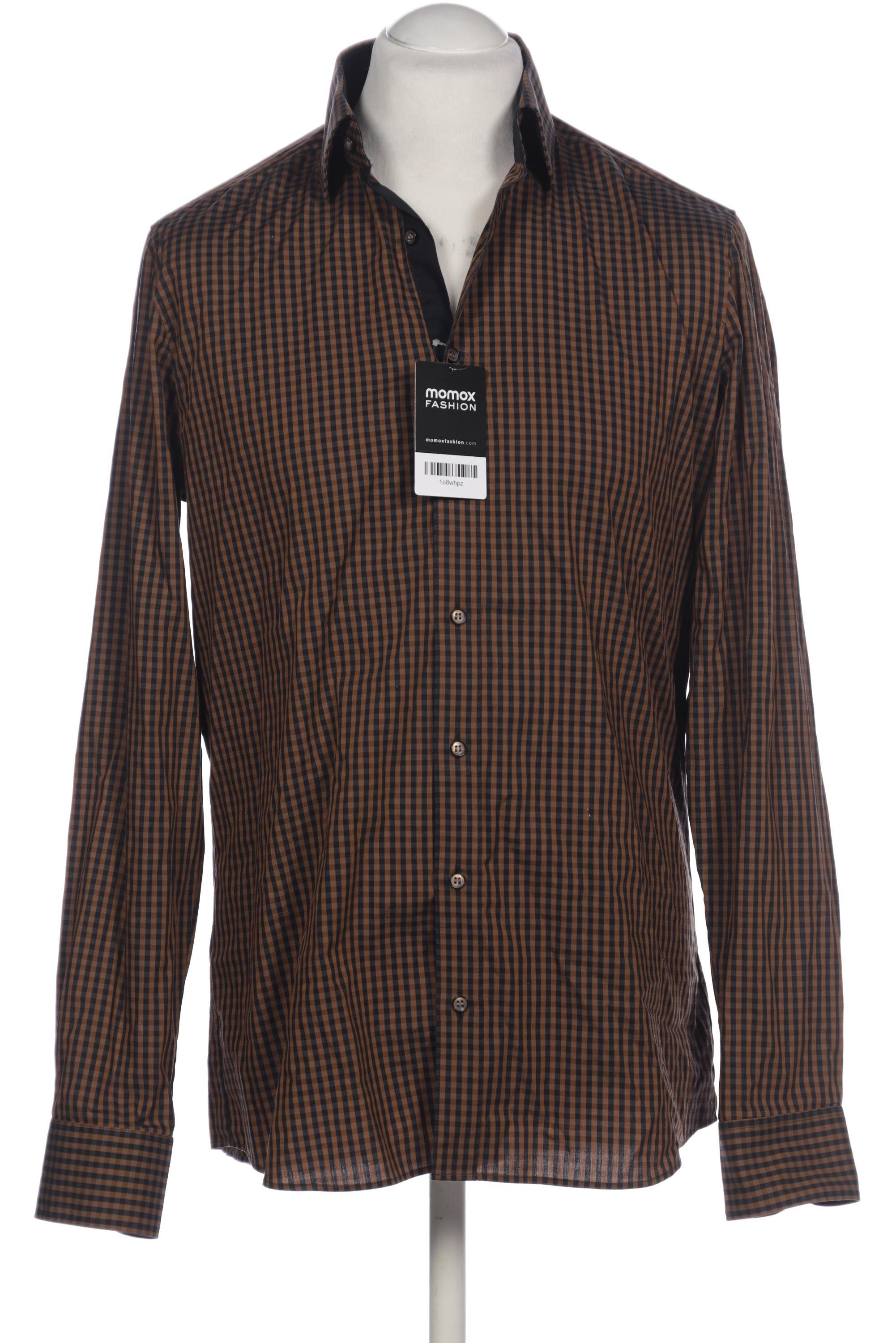 

Olymp Herren Hemd, braun, Gr. 52