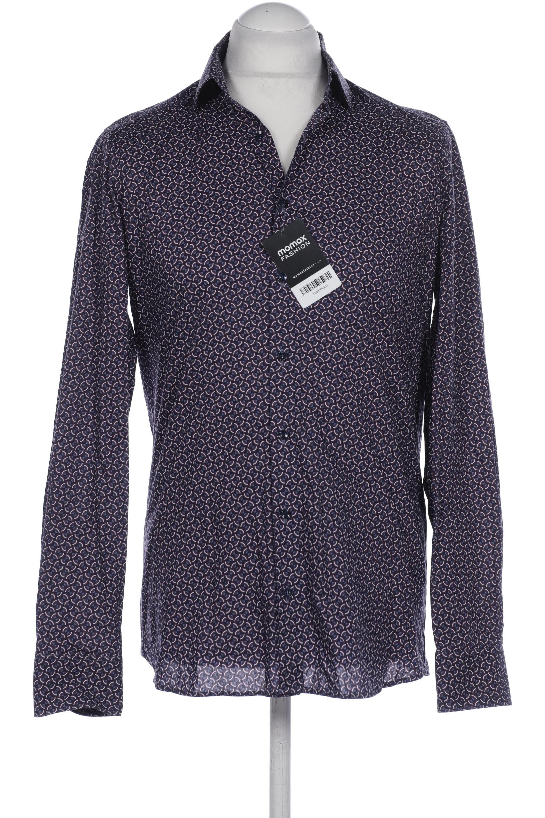 

Olymp Herren Hemd, marineblau, Gr. 48