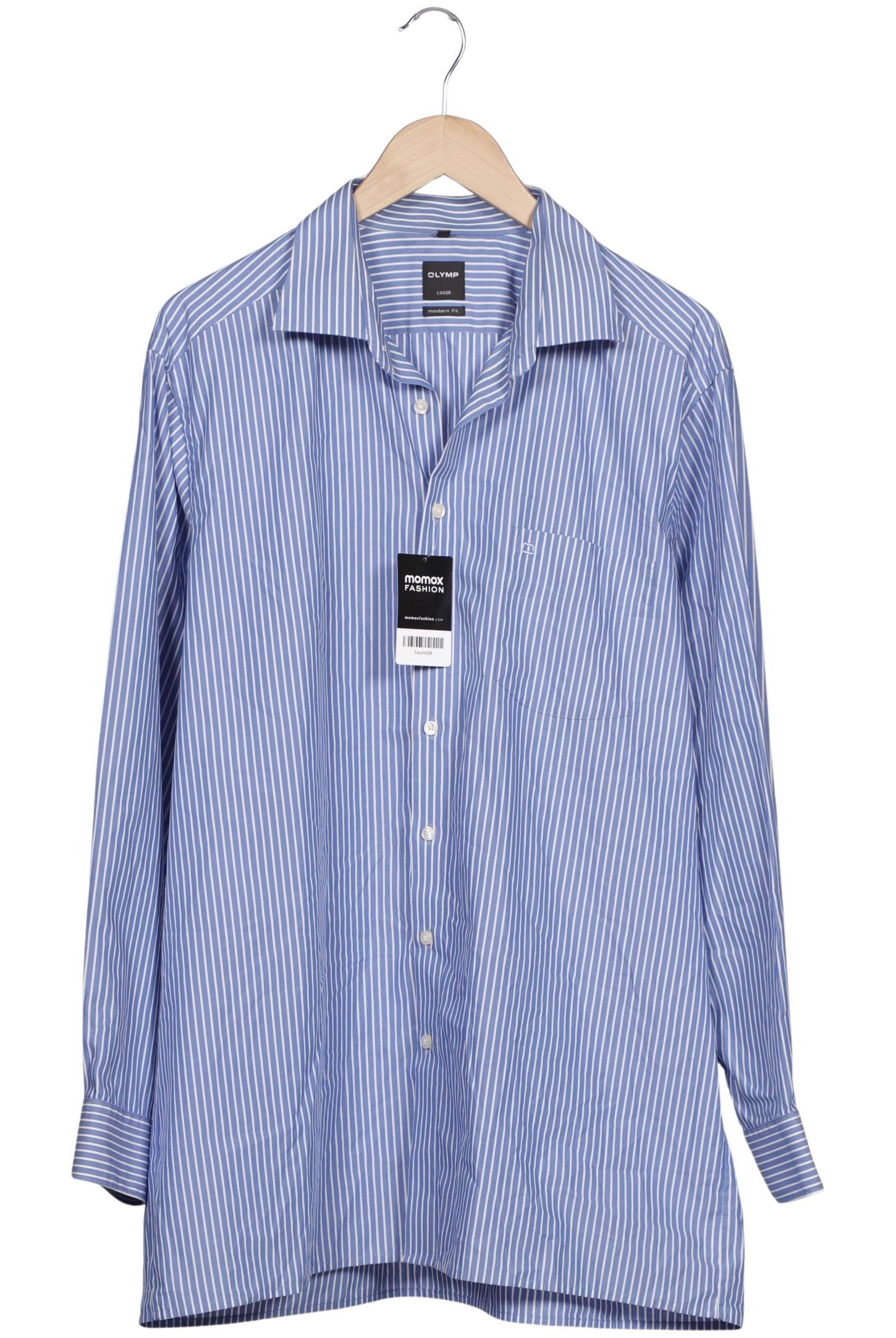 

Olymp Herren Hemd, blau, Gr. 56