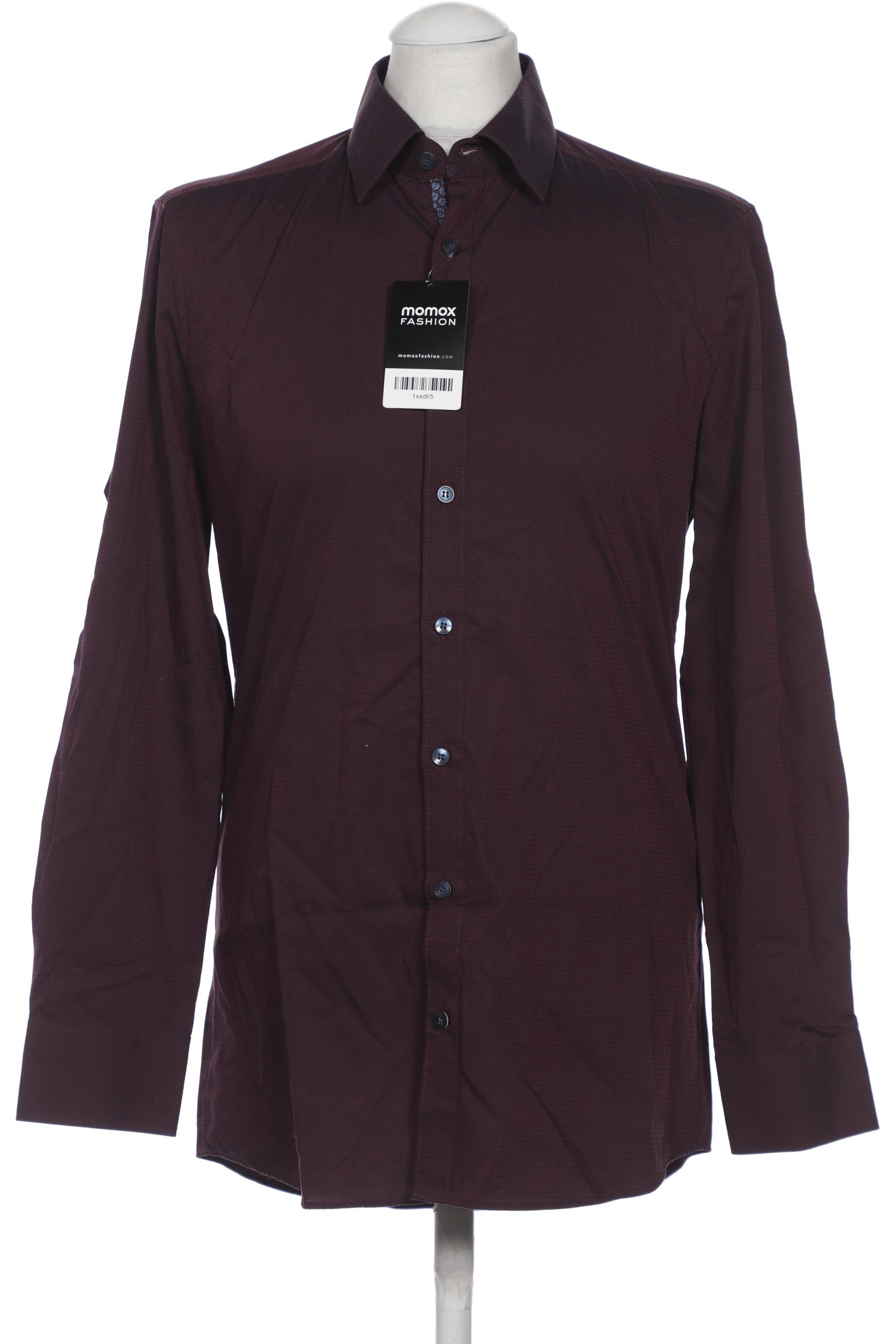 

Olymp Herren Hemd, bordeaux, Gr. 50
