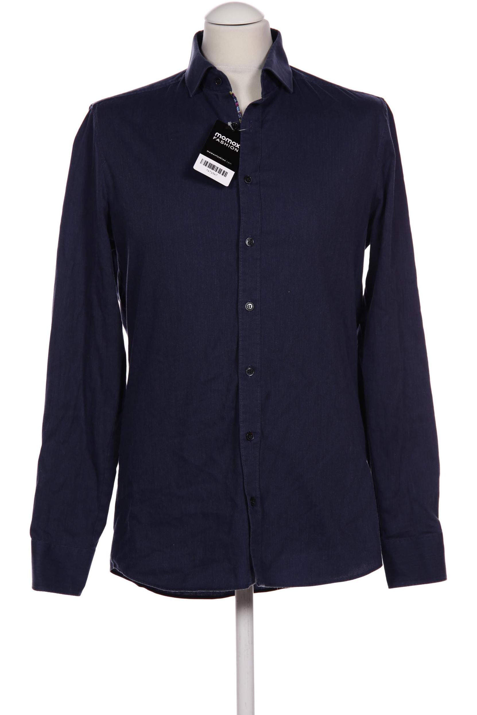 

Olymp Herren Hemd, marineblau