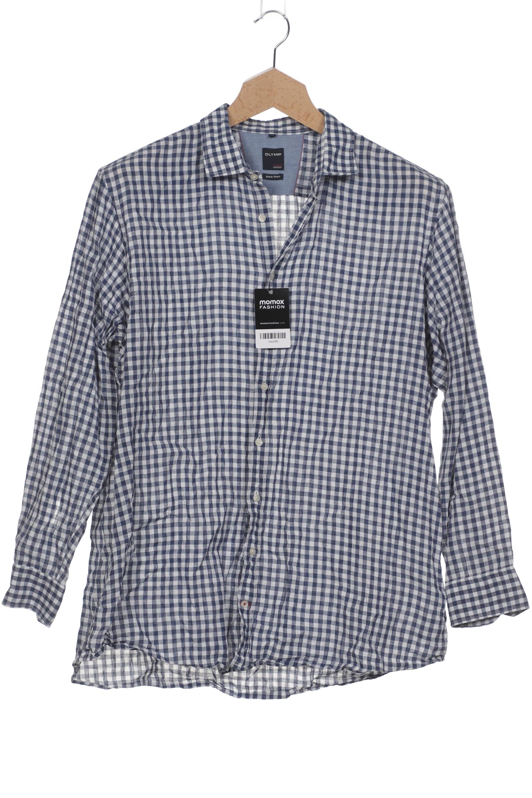 

Olymp Herren Hemd, marineblau, Gr. 56