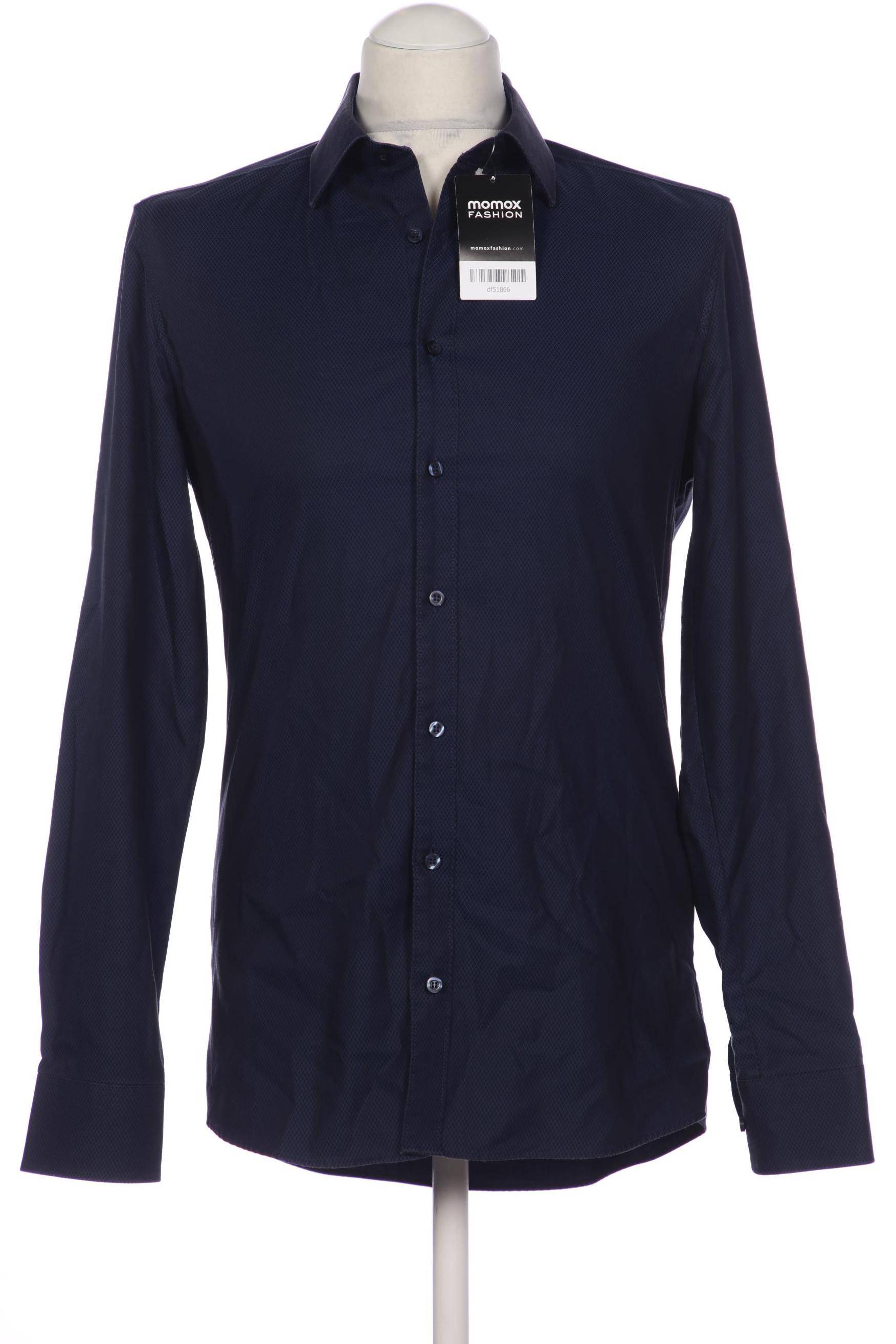 

Olymp Herren Hemd, marineblau, Gr. 50