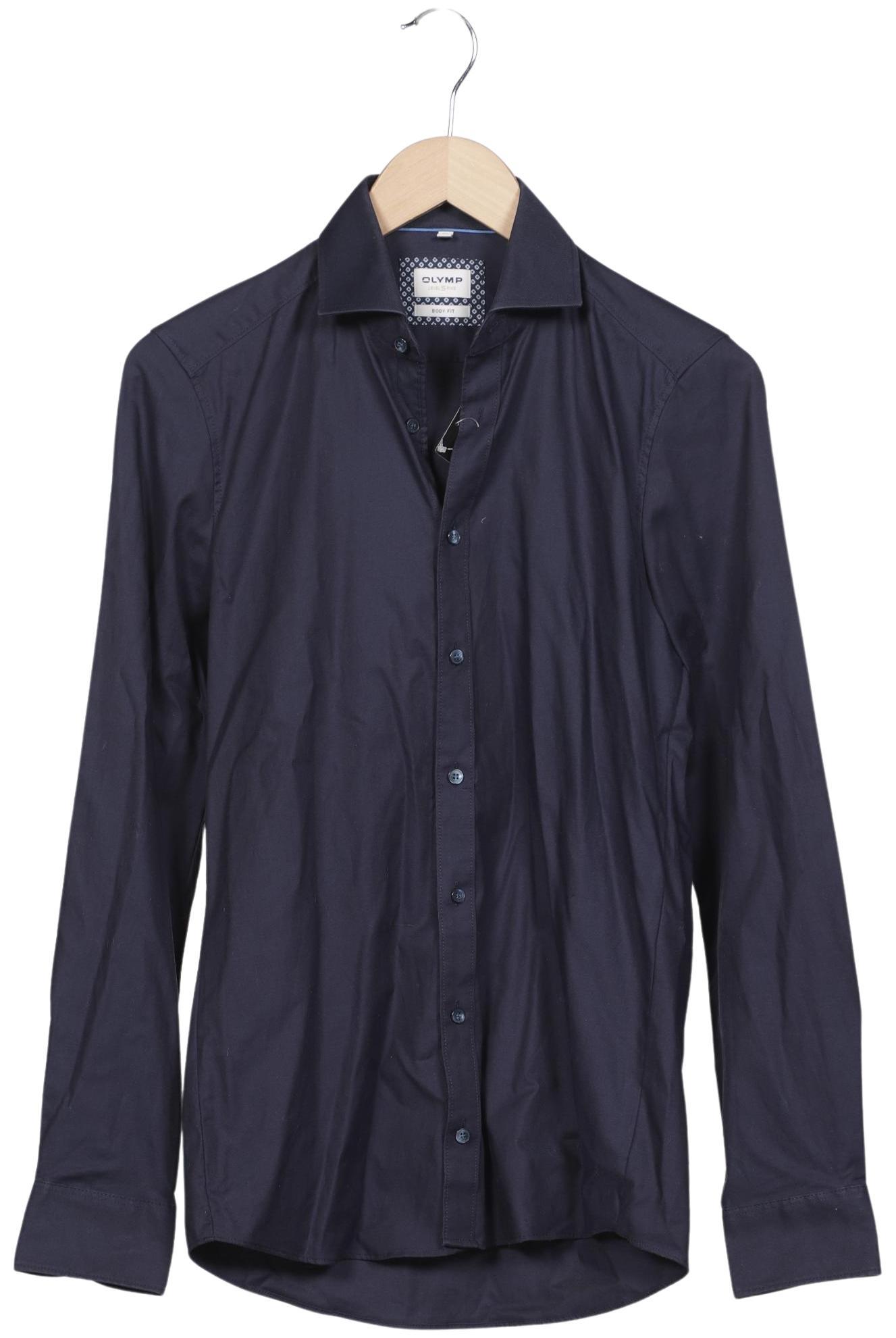 

Olymp Herren Hemd, marineblau, Gr. 46