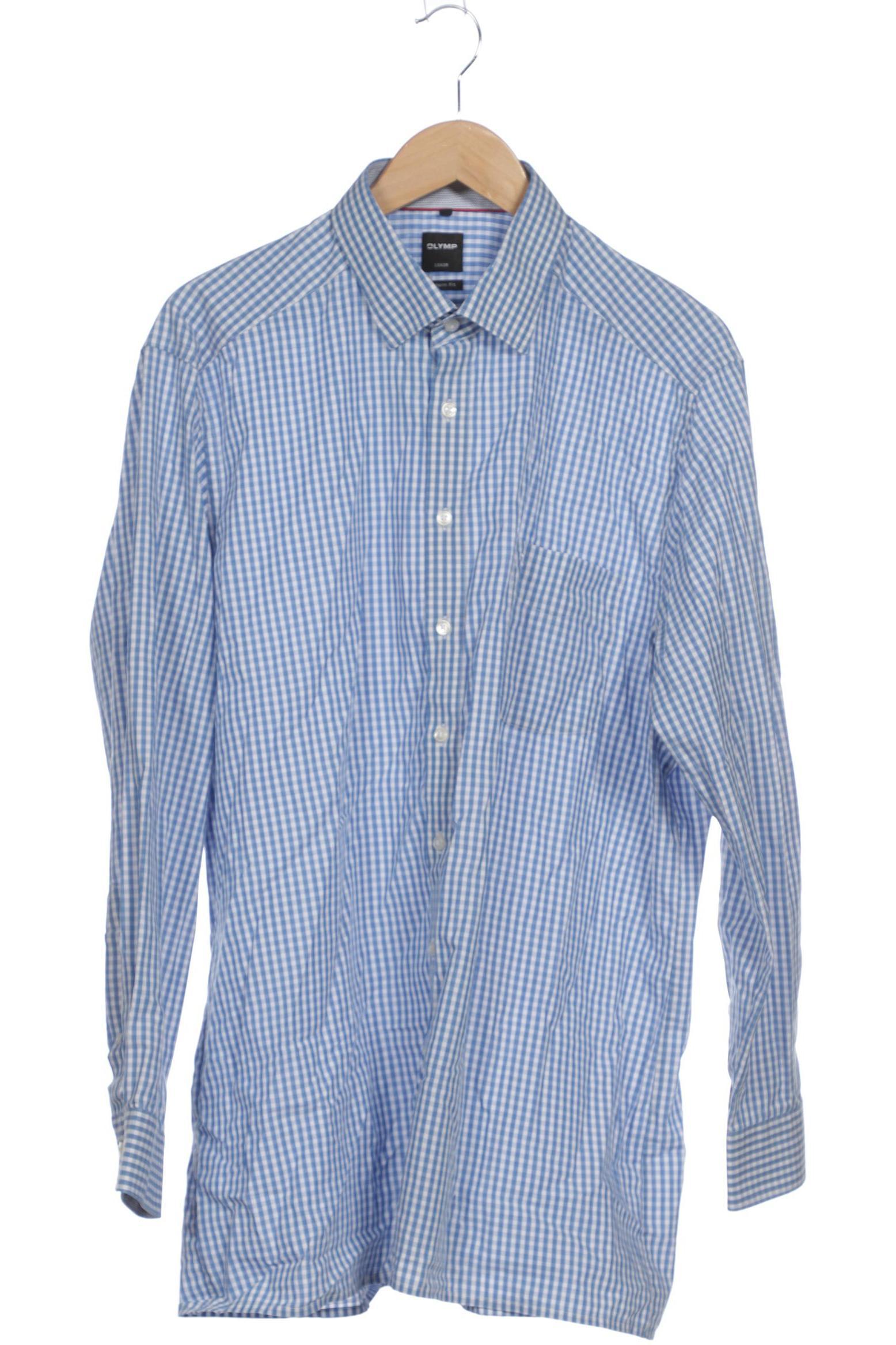 

Olymp Herren Hemd, blau, Gr.