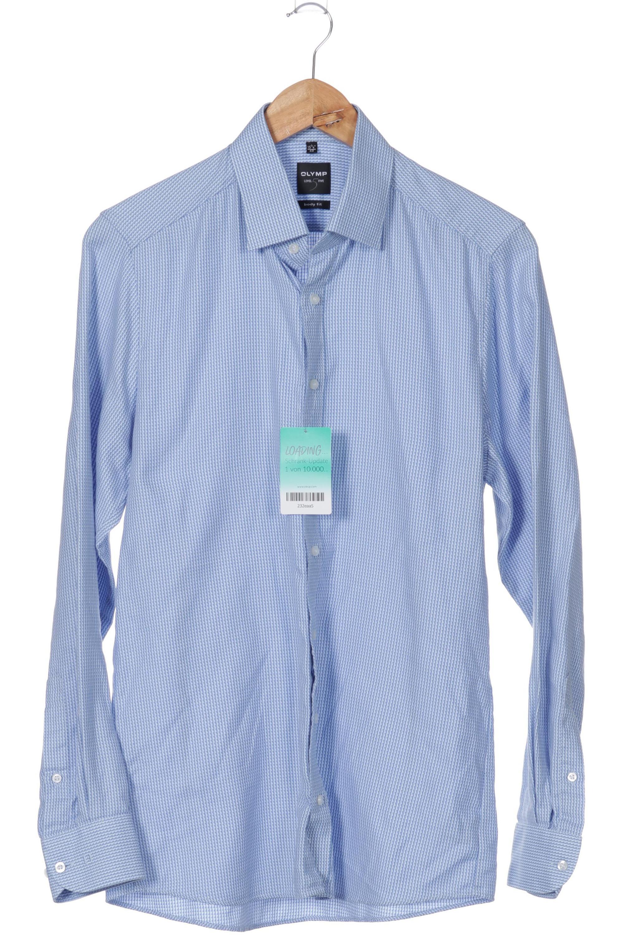 

Olymp Herren Hemd, blau, Gr.
