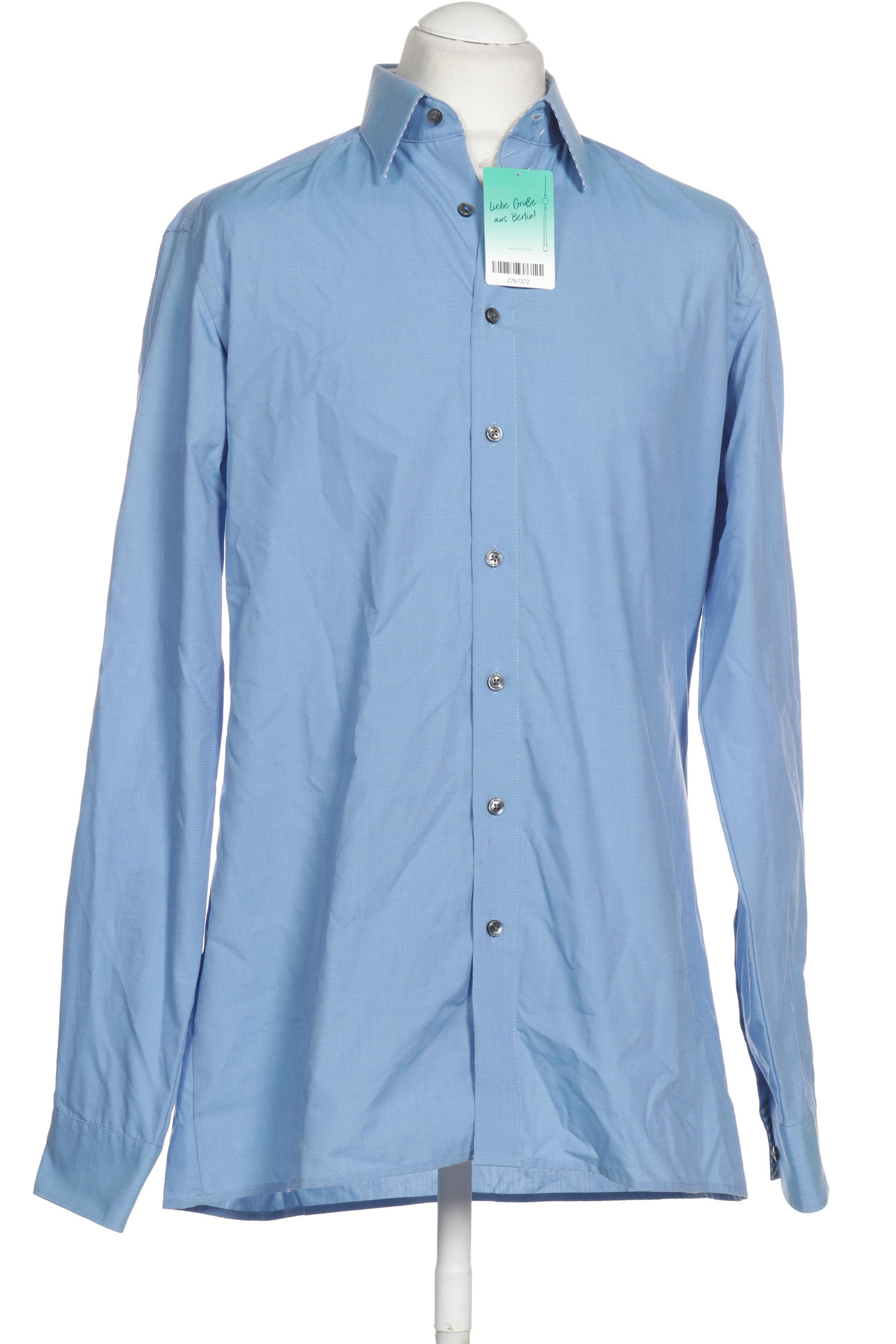 Thumbnail - Olymp Herren Hemd, blau, Gr.