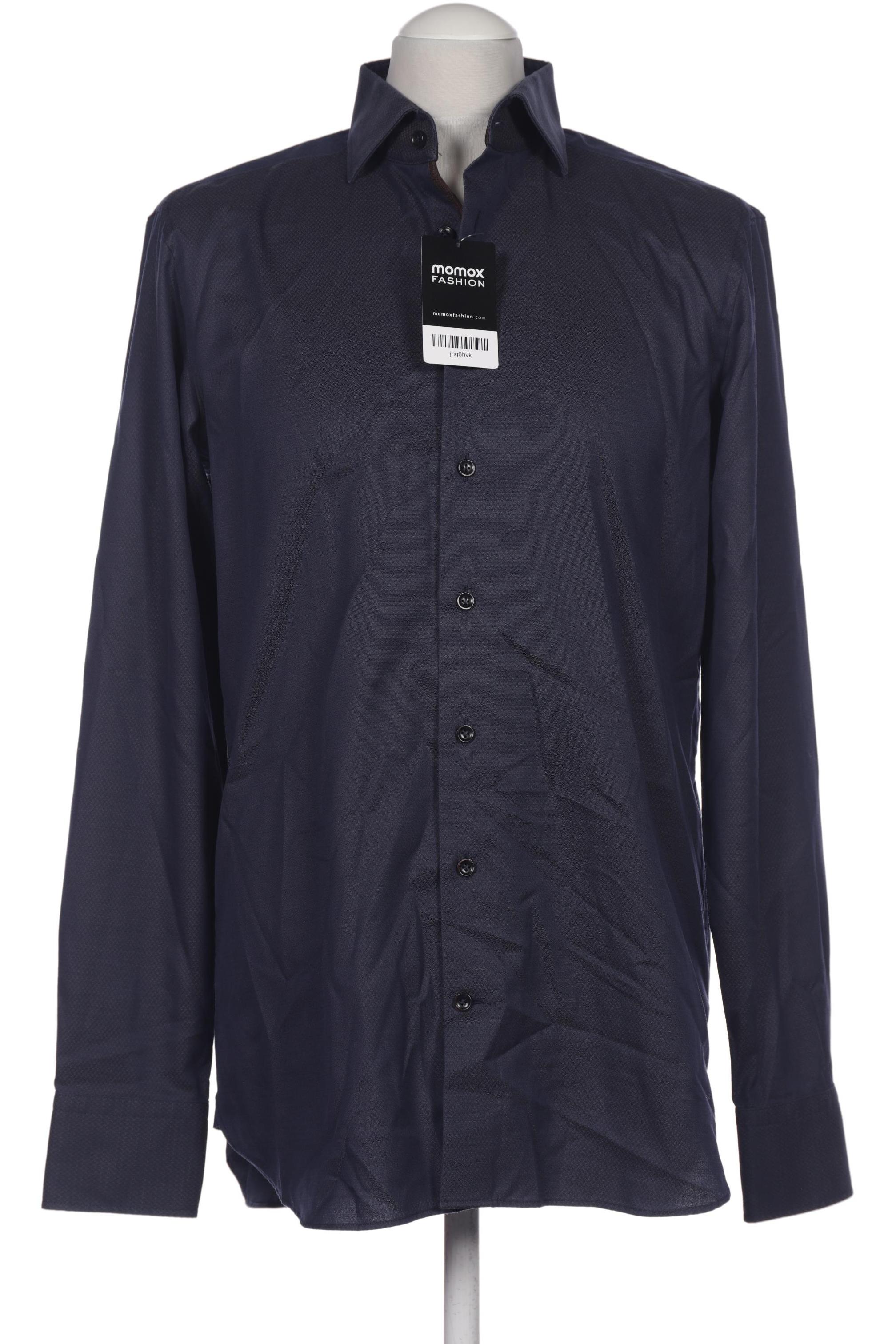 

Olymp Herren Hemd, marineblau, Gr. 50