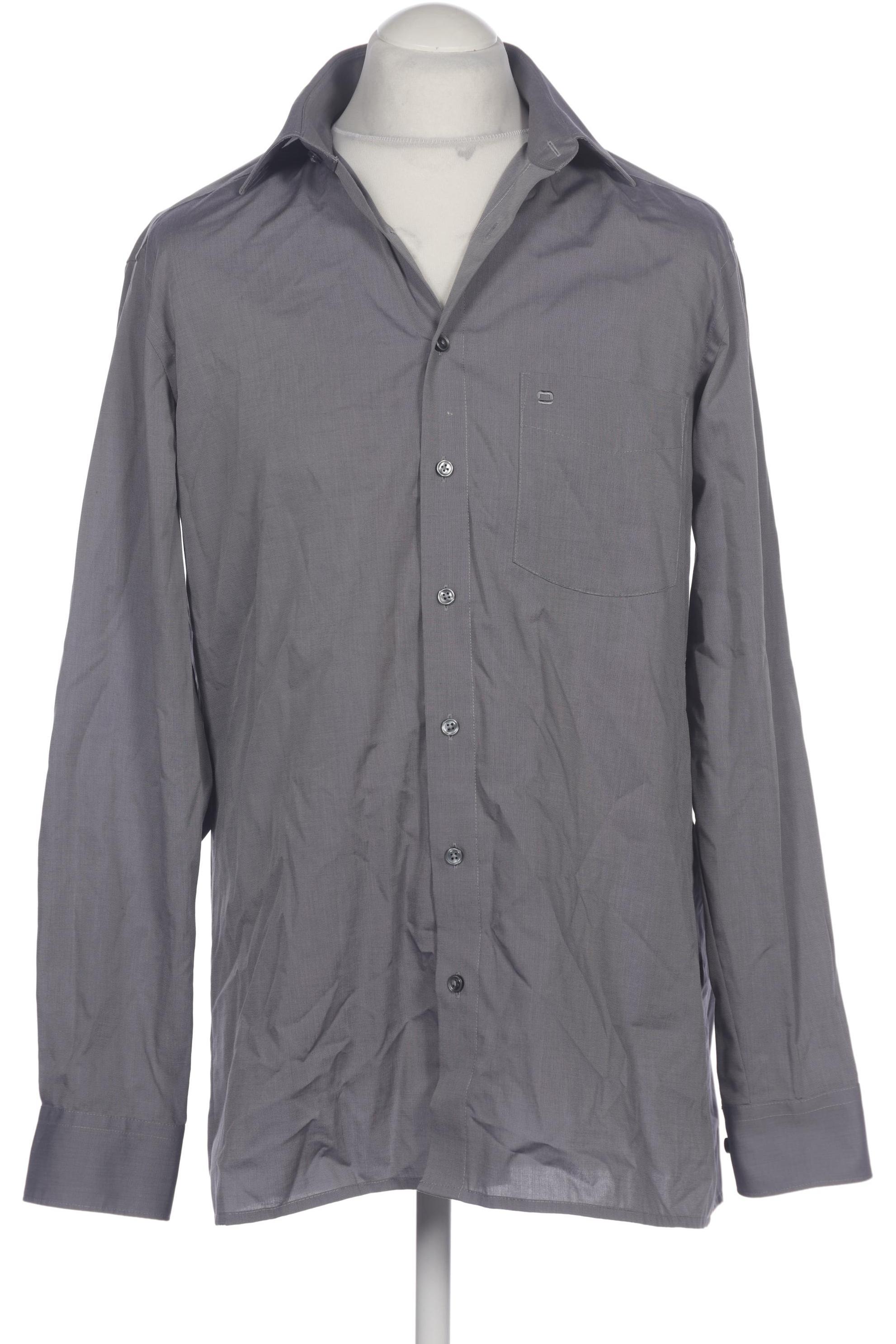 Thumbnail - Olymp Herren Hemd, grau, Gr. 52