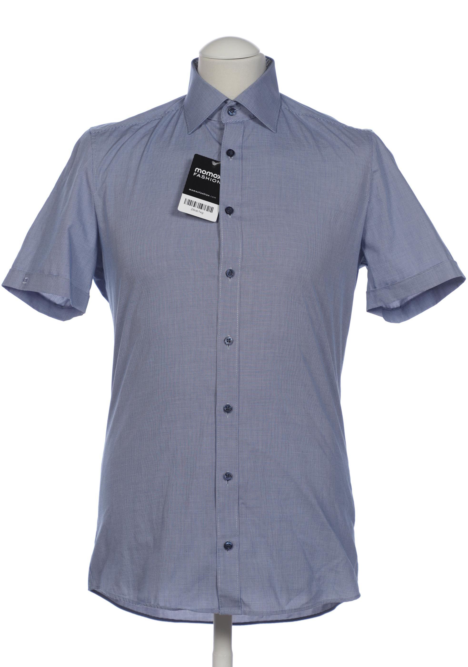 

Olymp Herren Hemd, blau