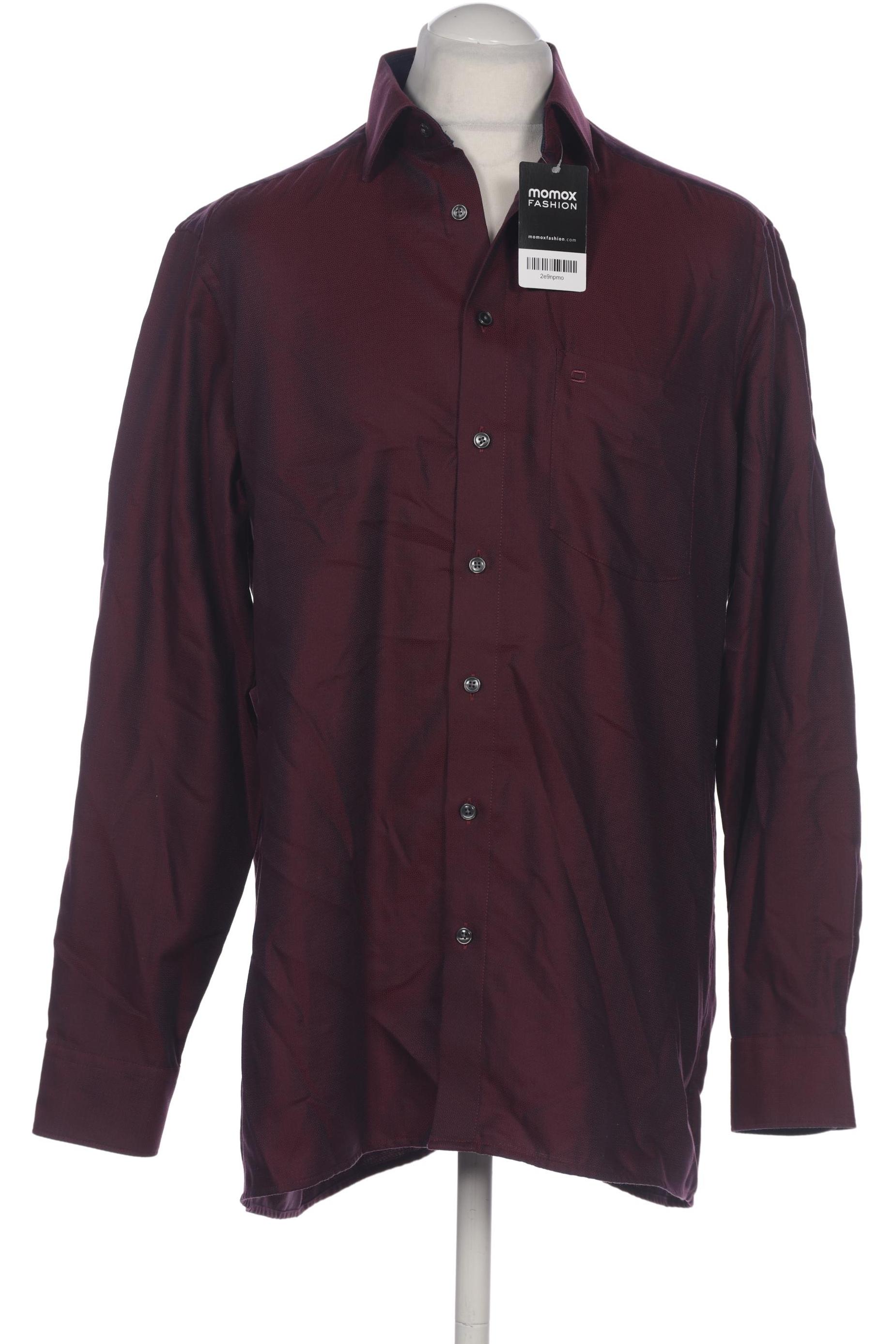 

Olymp Herren Hemd, bordeaux, Gr. 52