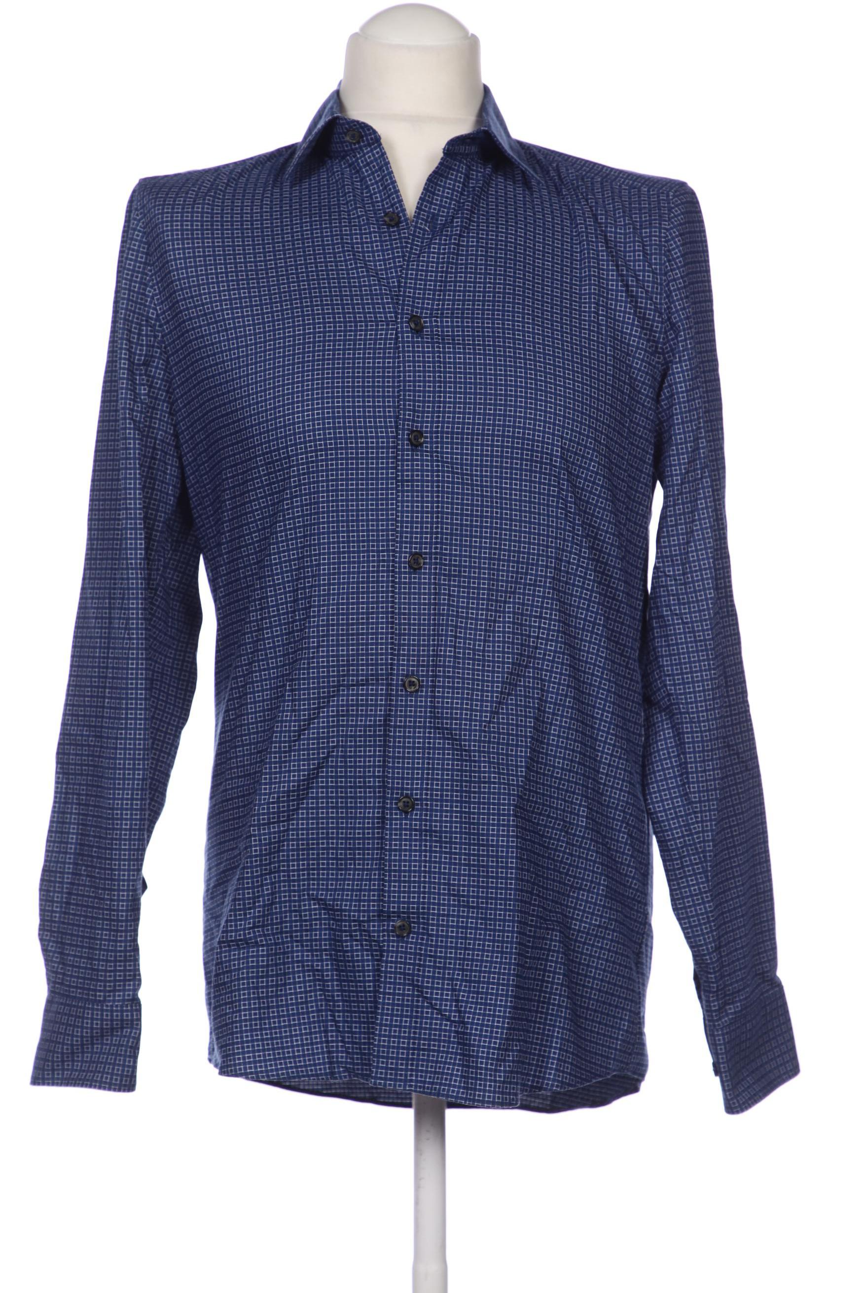 

Olymp Herren Hemd, marineblau, Gr. 50