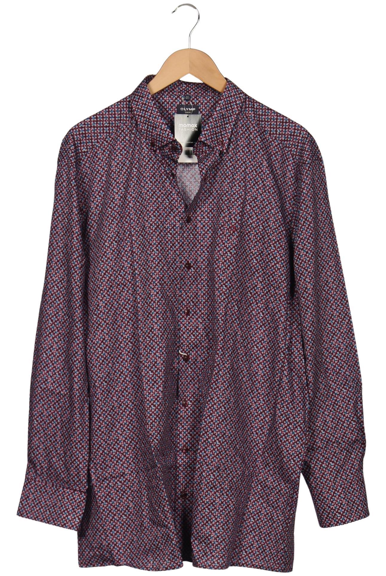 

Olymp Herren Hemd, bordeaux, Gr. 58