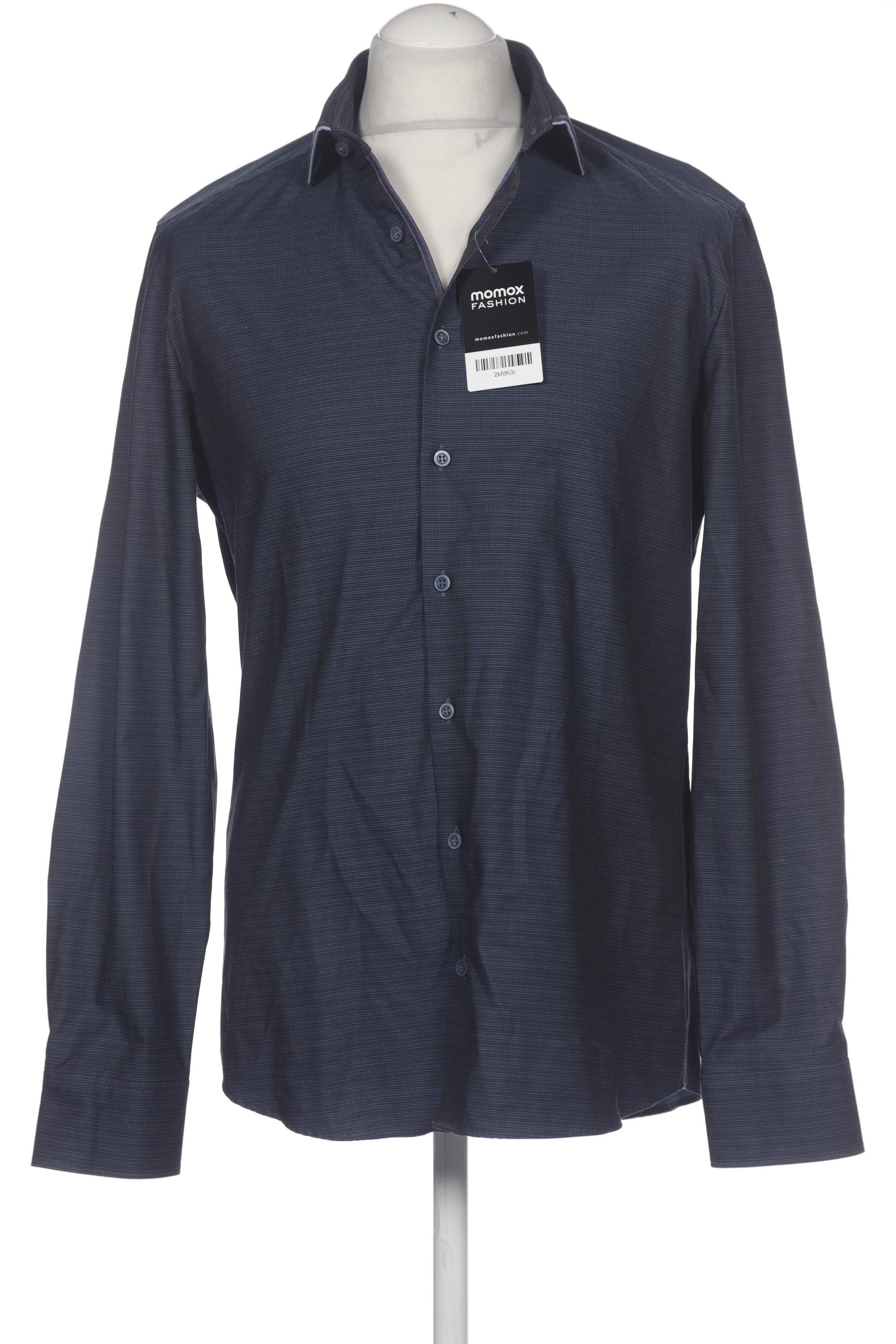 

Olymp Herren Hemd, marineblau, Gr. 52