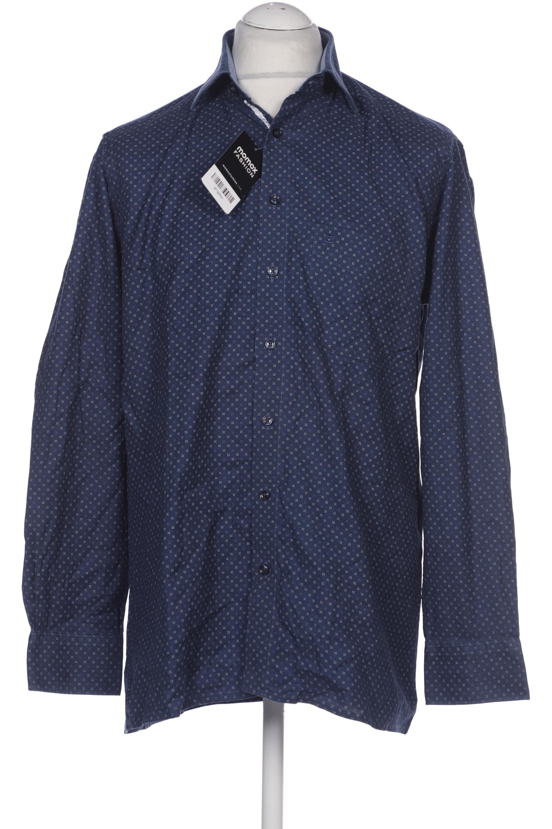 

Olymp Herren Hemd, marineblau, Gr. 52