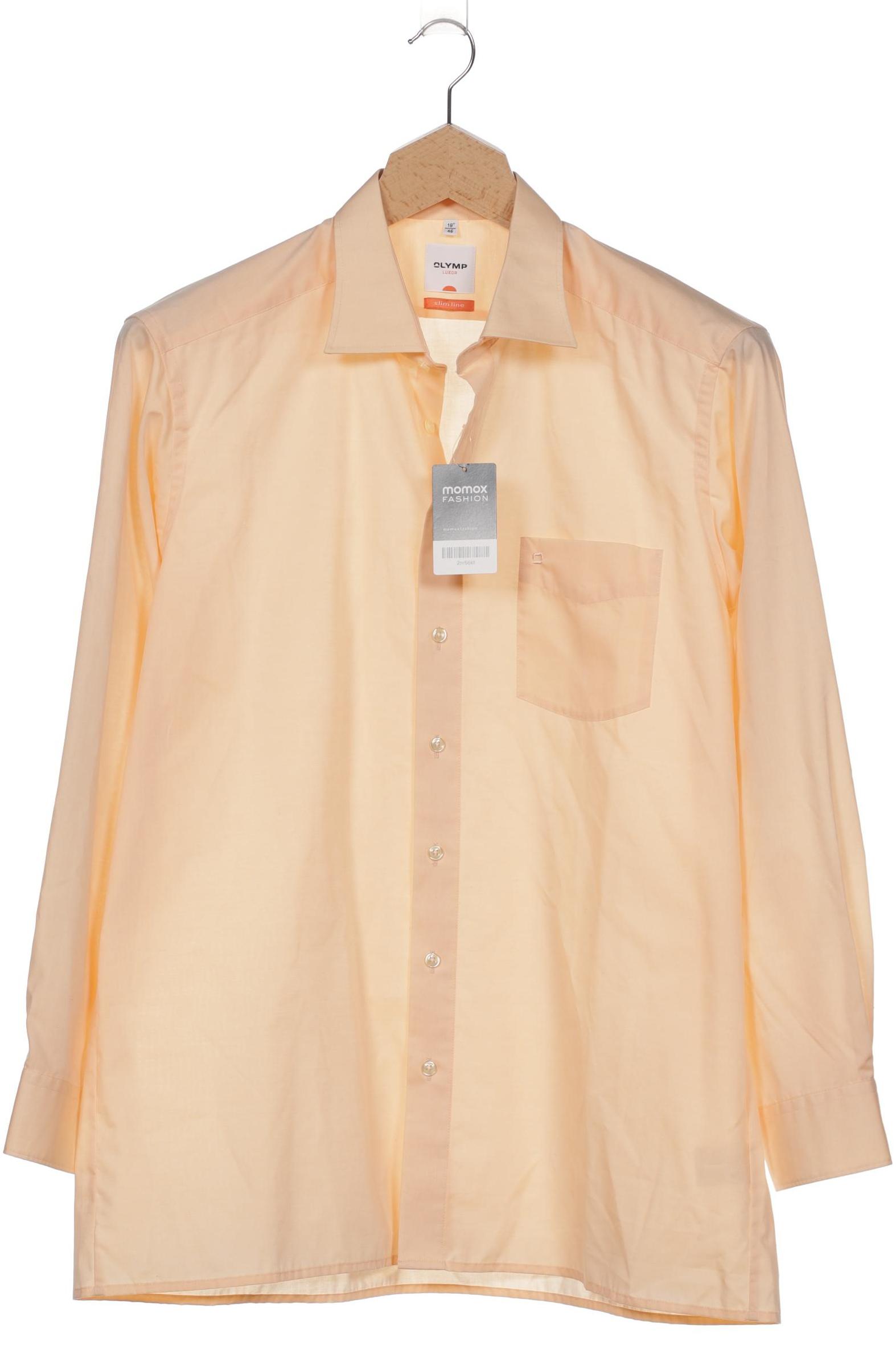 

Olymp Herren Hemd, orange, Gr. 56