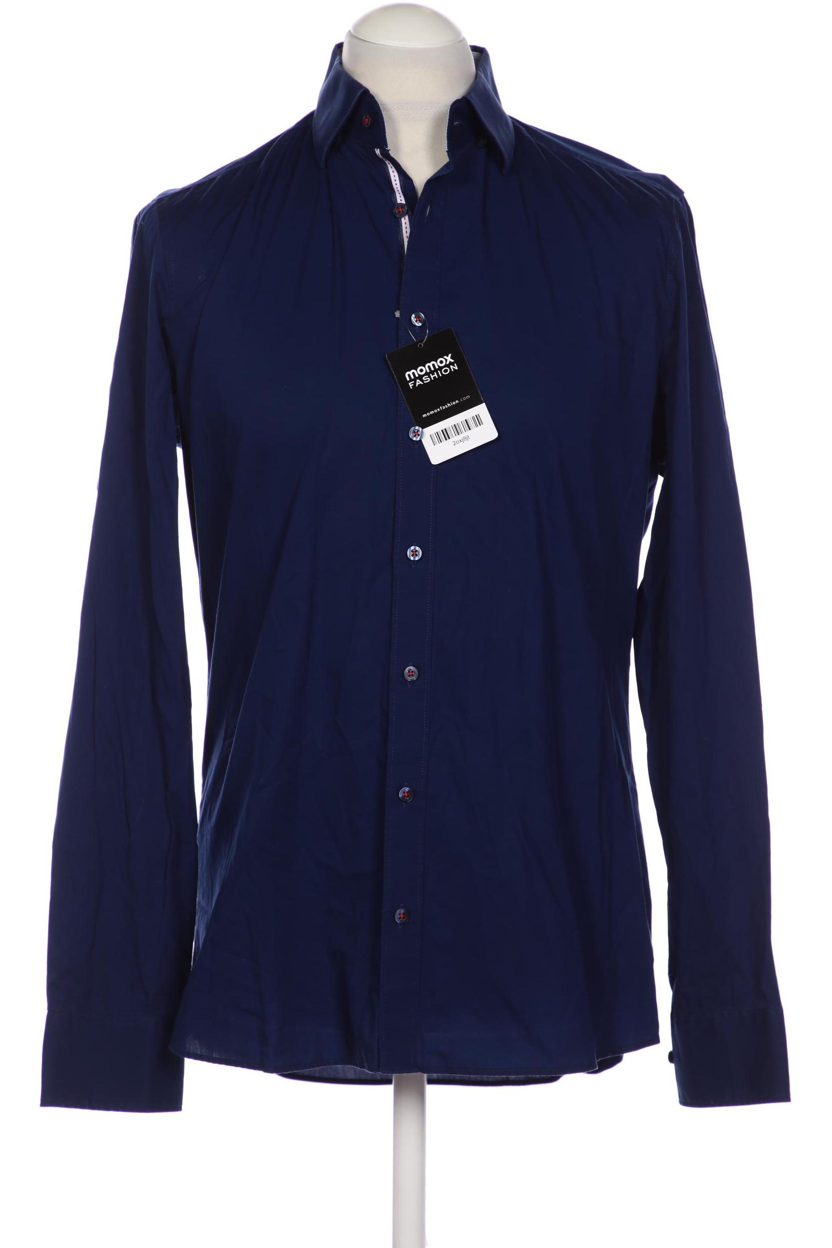 

Olymp Herren Hemd, marineblau, Gr. 52