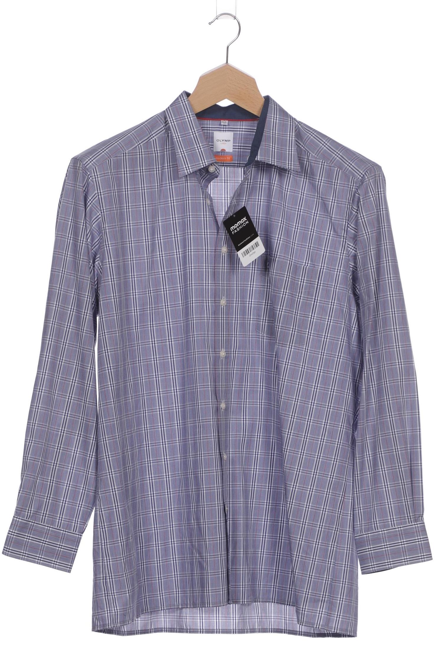 

Olymp Herren Hemd, blau, Gr. 56