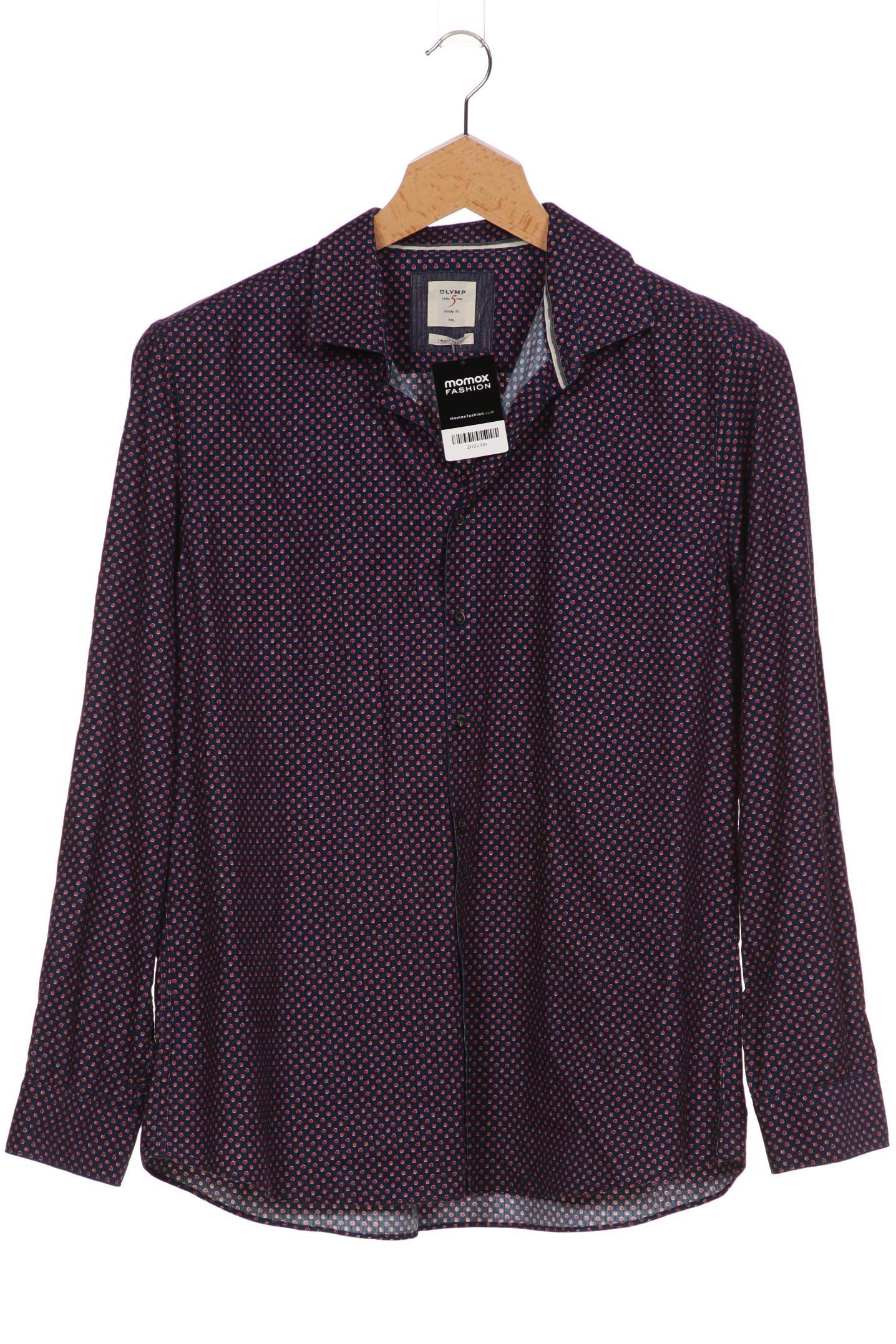 

Olymp Herren Hemd, marineblau, Gr. 56