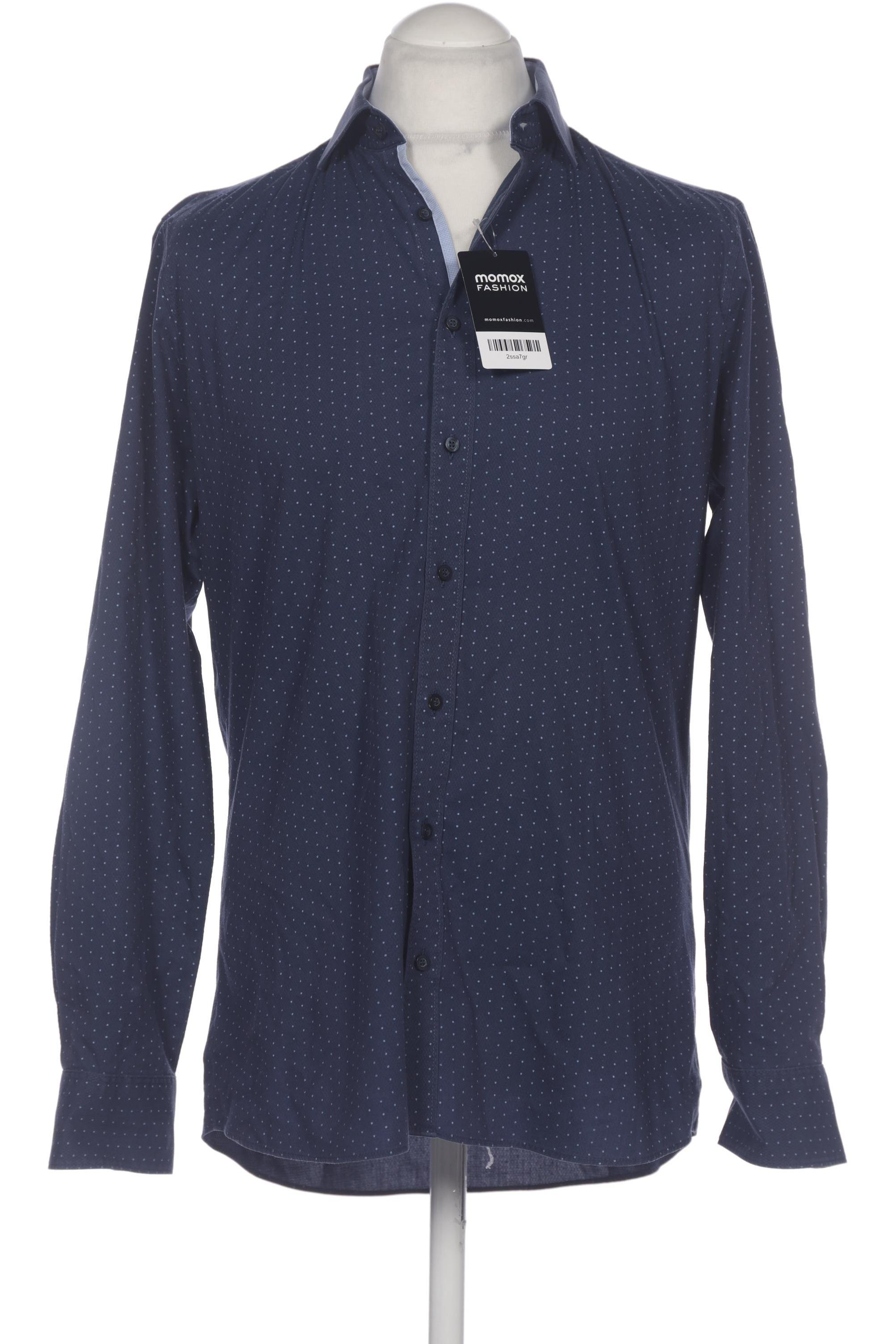 

Olymp Herren Hemd, marineblau, Gr. 52
