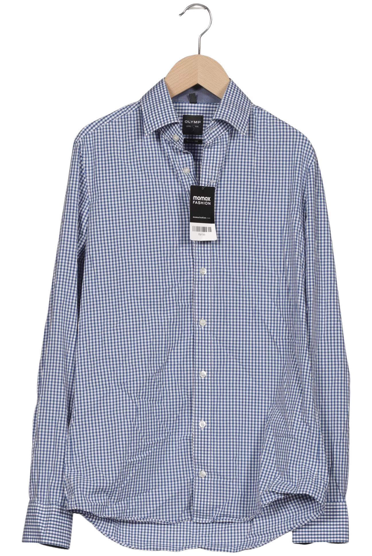 

Olymp Herren Hemd, blau, Gr. 46