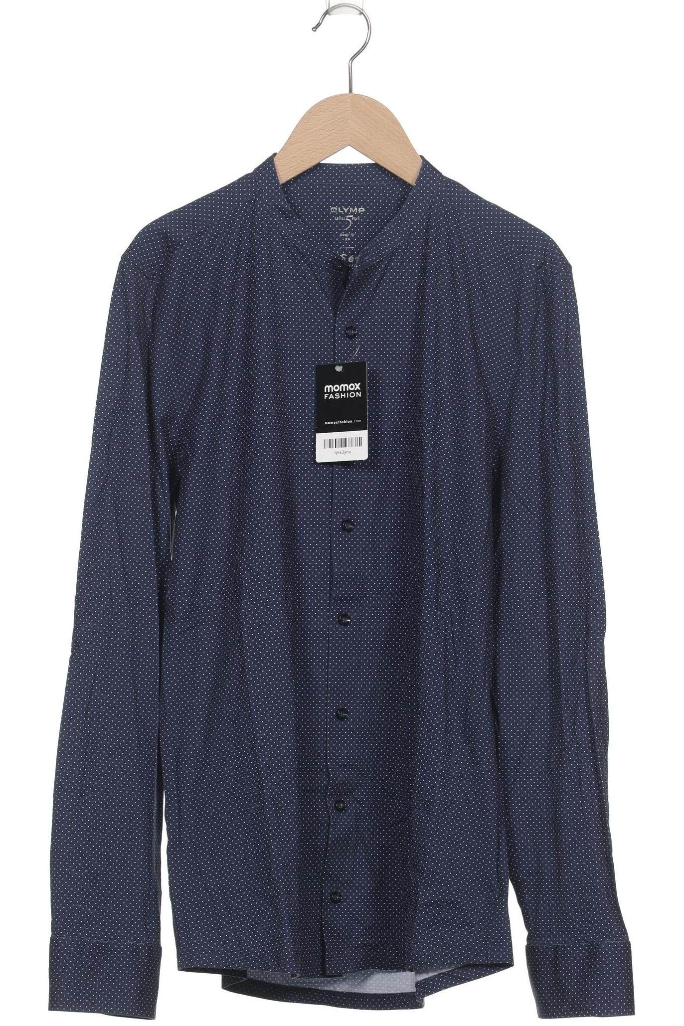 

Olymp Herren Hemd, marineblau, Gr. 44
