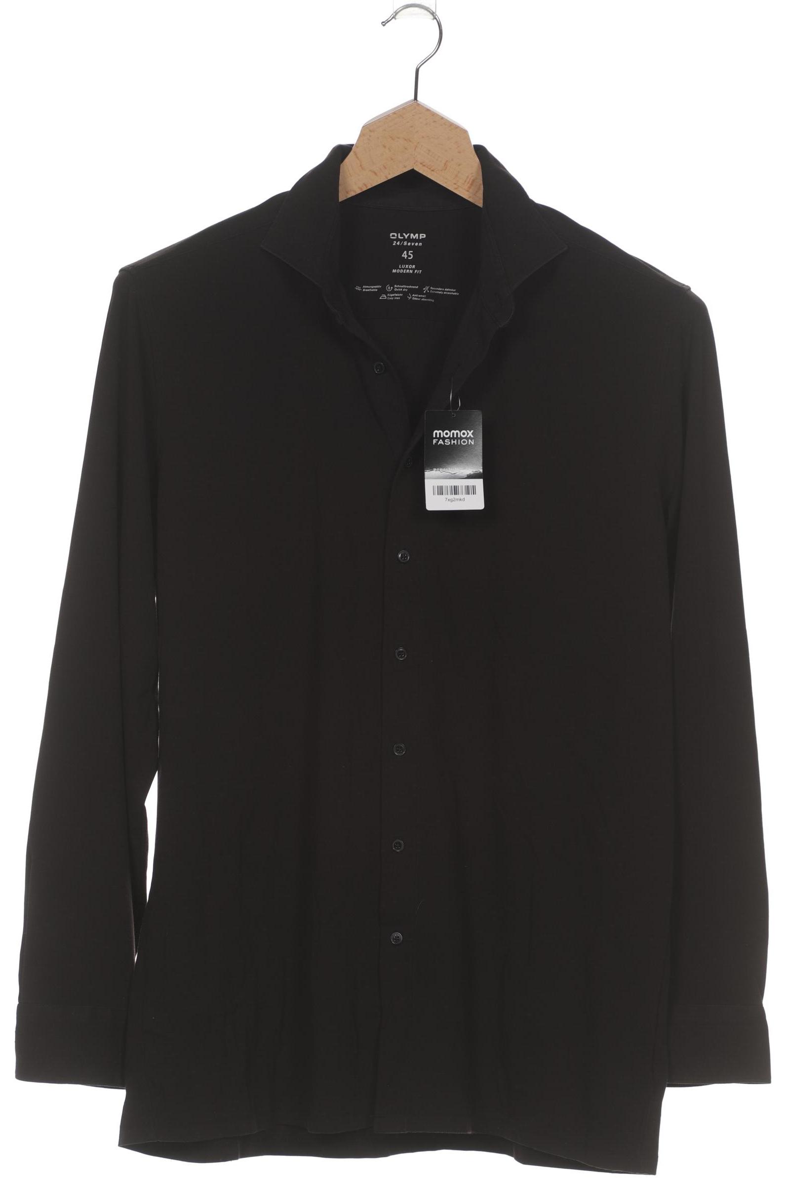 

Olymp Herren Hemd, schwarz, Gr. 56