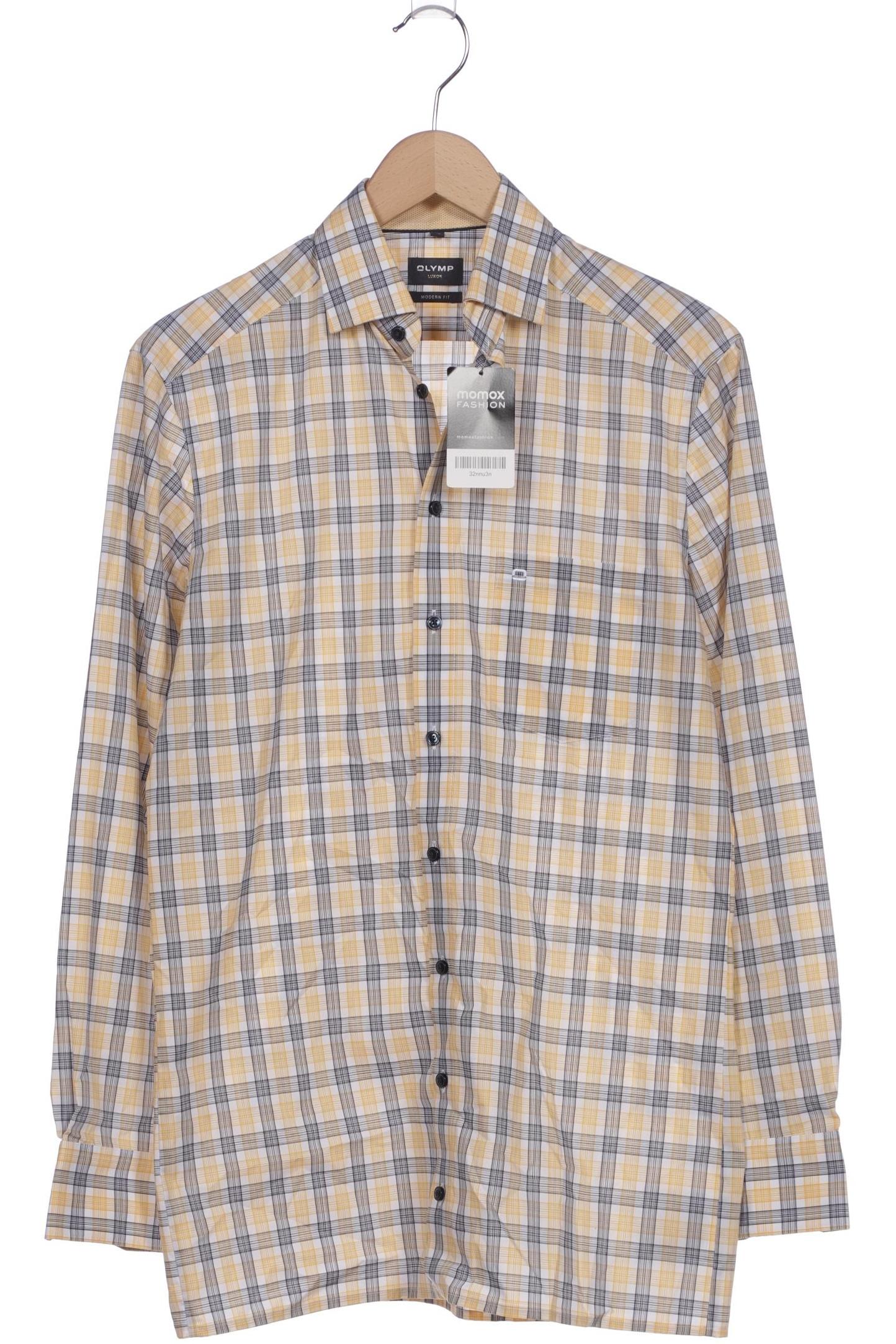 

Olymp Herren Hemd, beige, Gr. 44