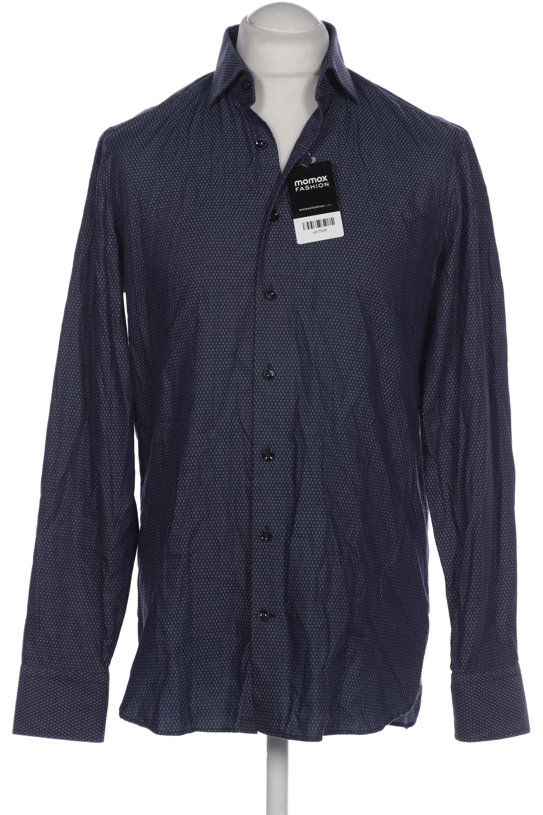 

Olymp Herren Hemd, marineblau, Gr. 50