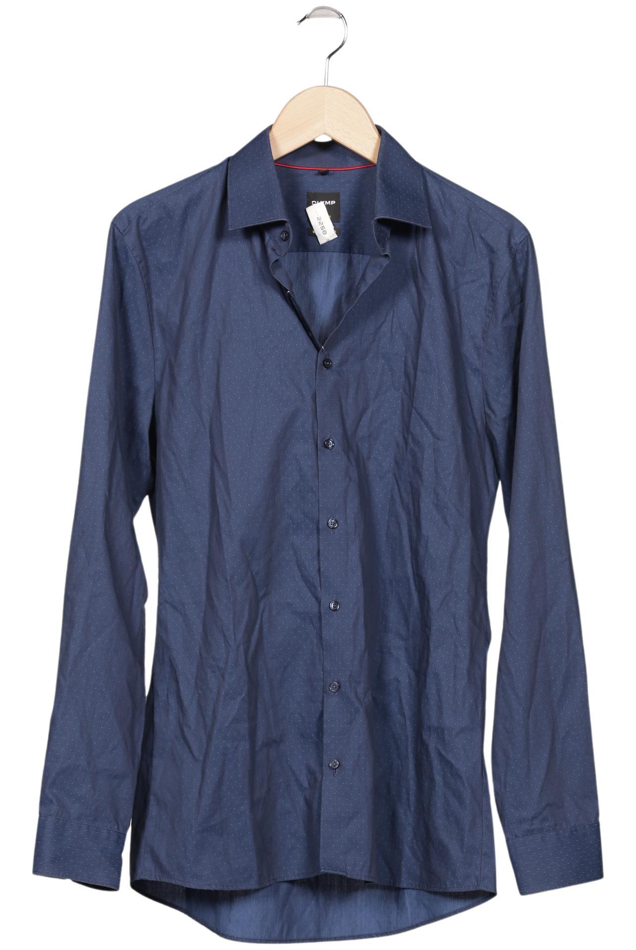 

Olymp Herren Hemd, marineblau, Gr. 50