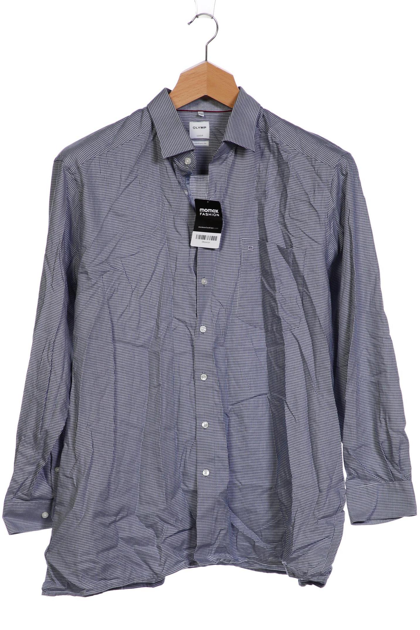 

Olymp Herren Hemd, blau, Gr. 56