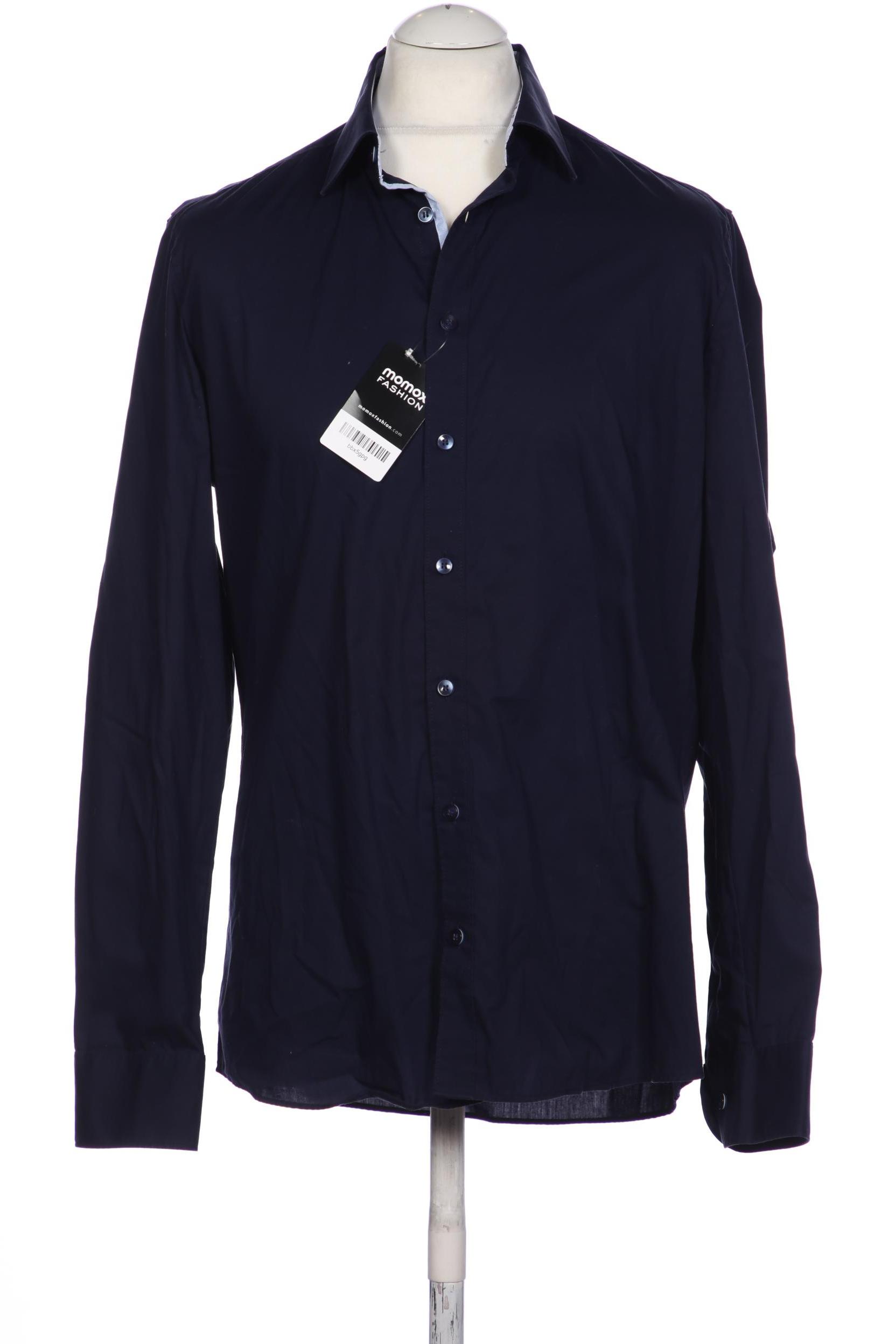 

Olymp Herren Hemd, marineblau