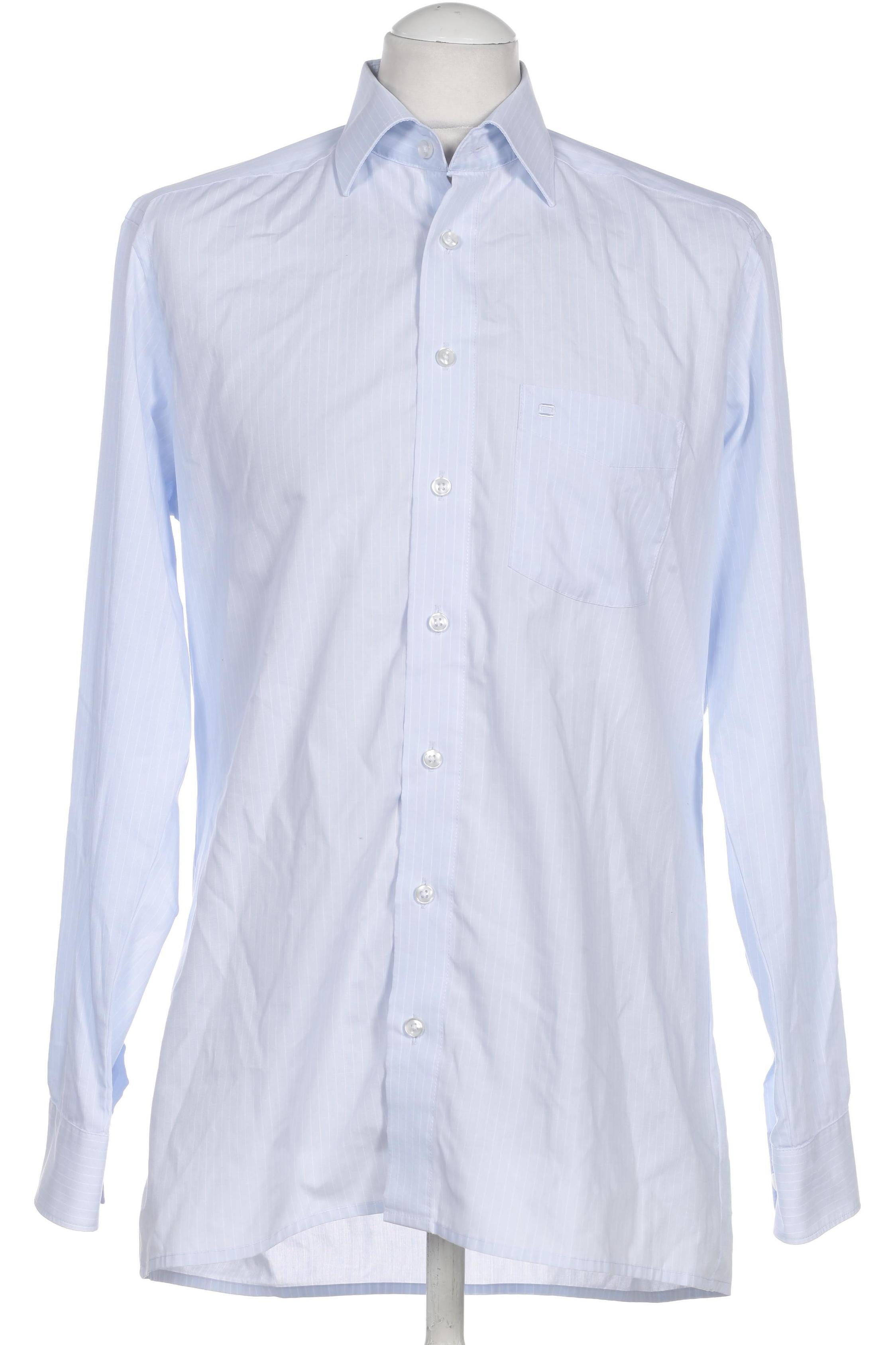 Thumbnail - Olymp Herren Hemd, blau, Gr.