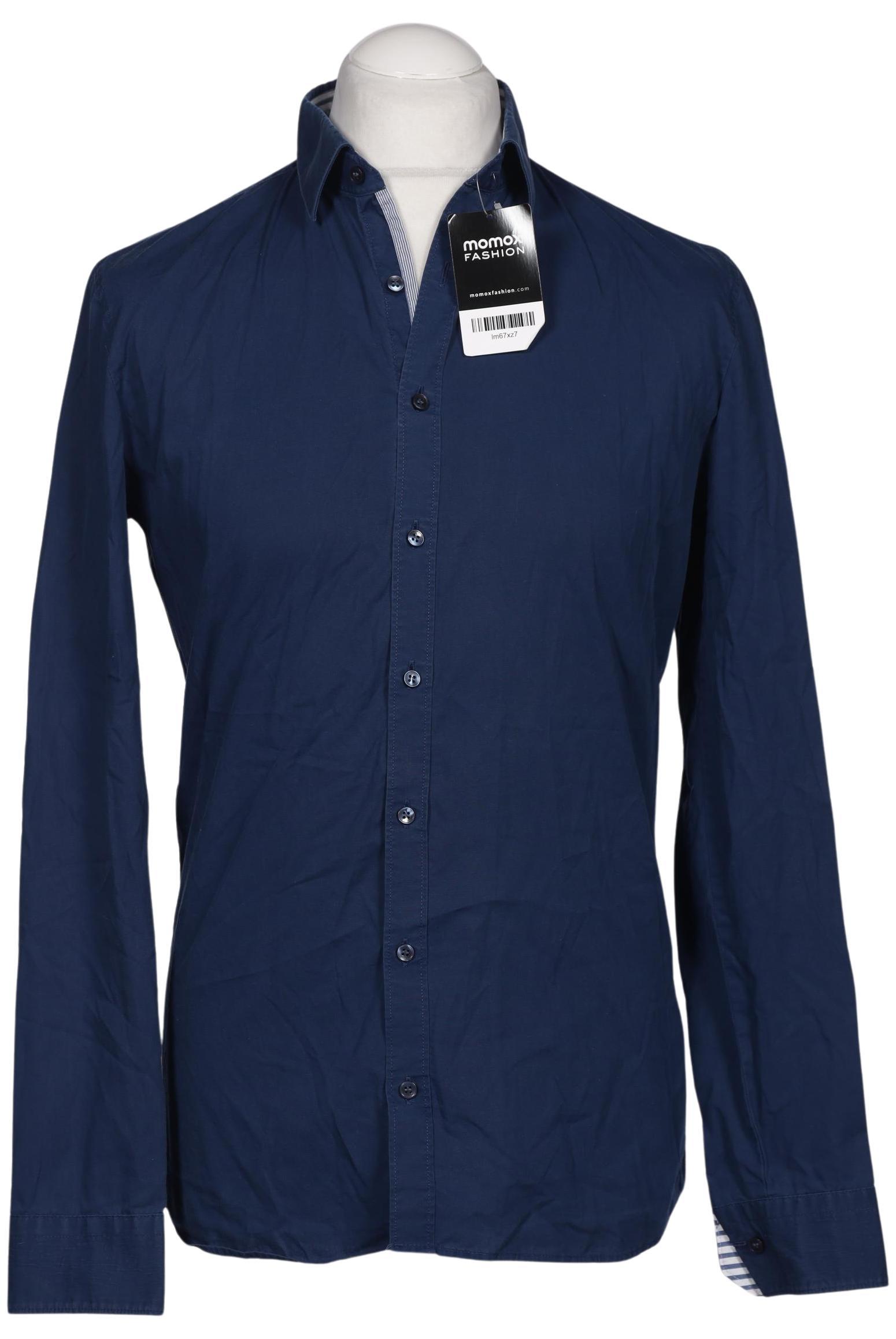 

Olymp Herren Hemd, marineblau, Gr. 50