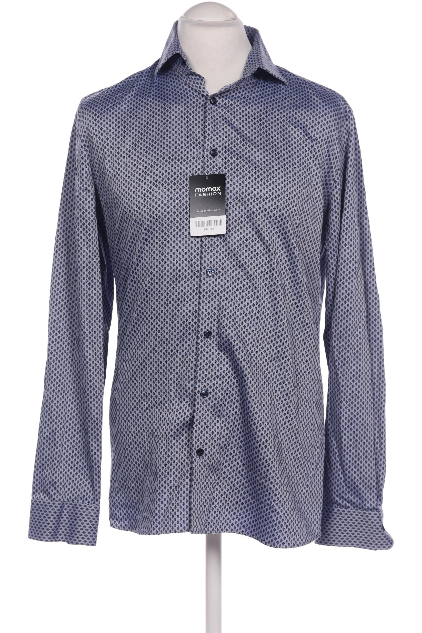 

Olymp Herren Hemd, marineblau, Gr. 52