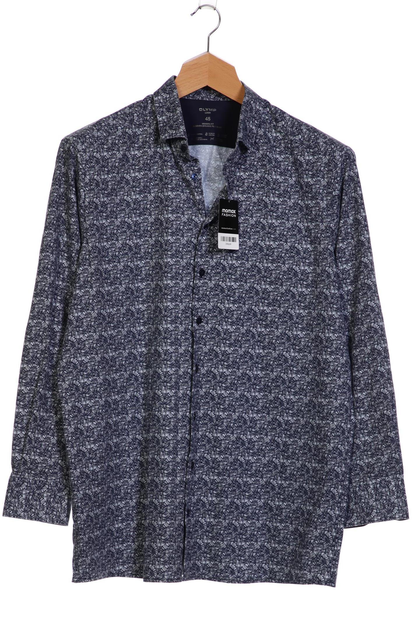 

Olymp Herren Hemd, blau, Gr. 56