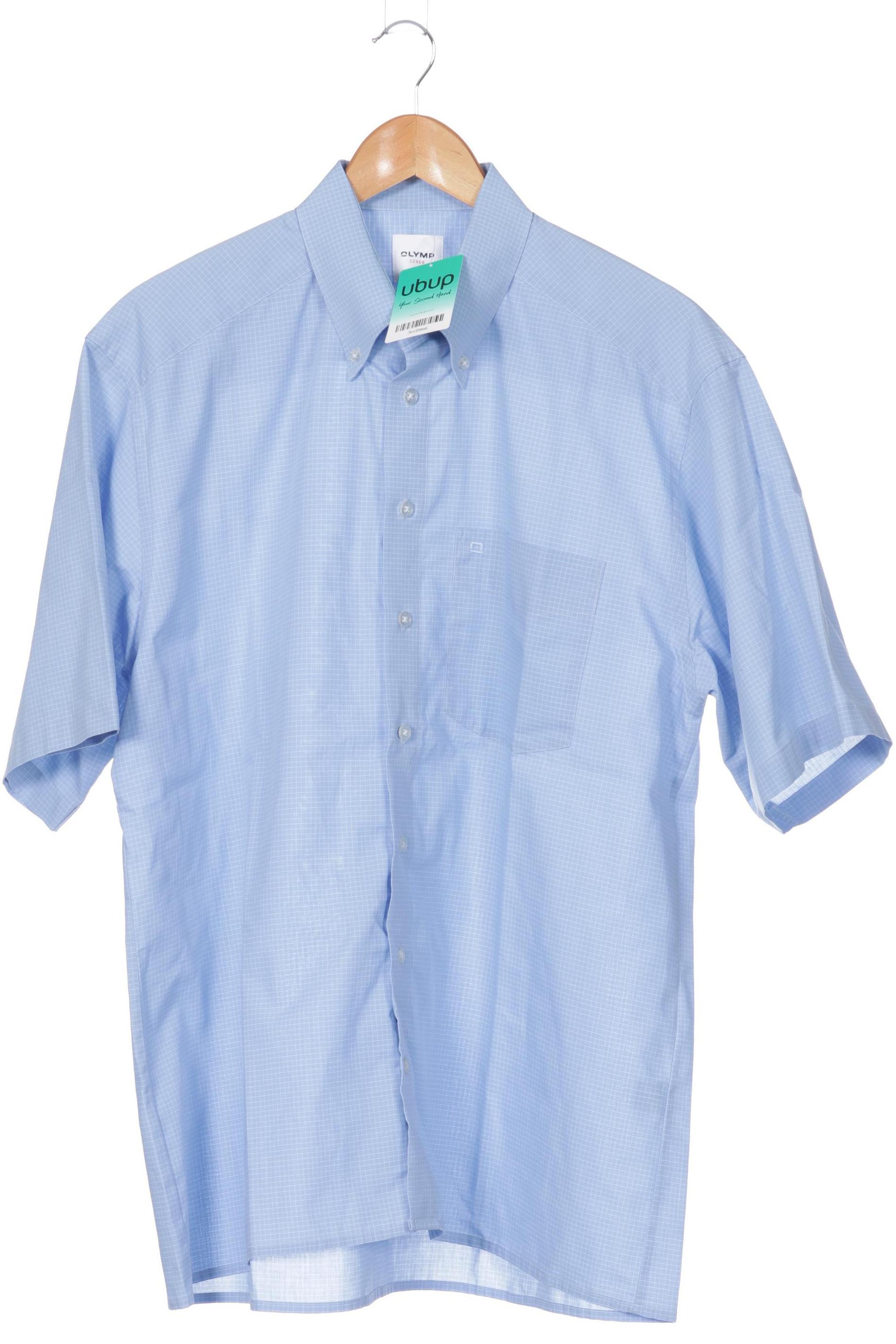 Thumbnail - Olymp Herren Hemd, blau, Gr.