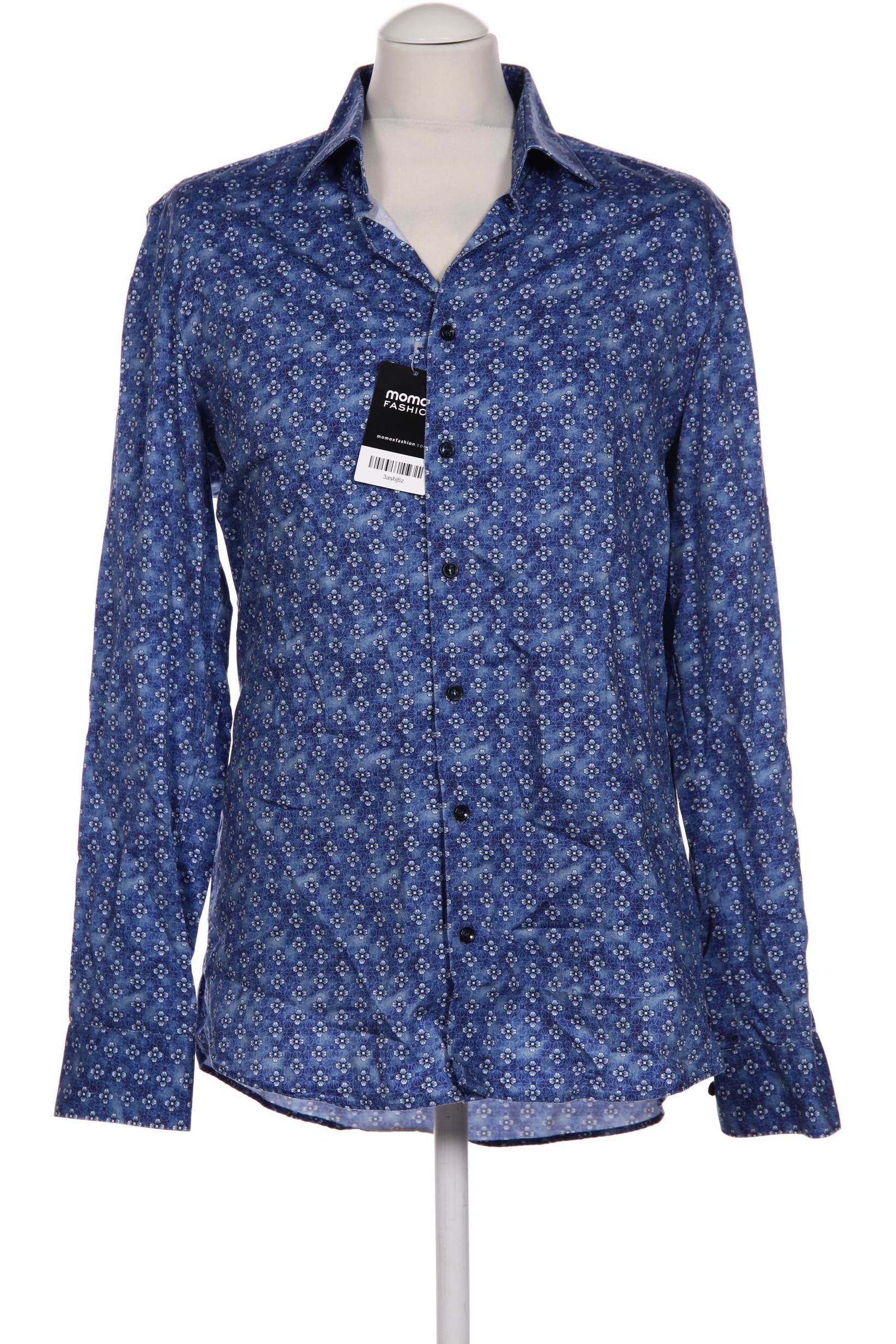 

Olymp Herren Hemd, blau