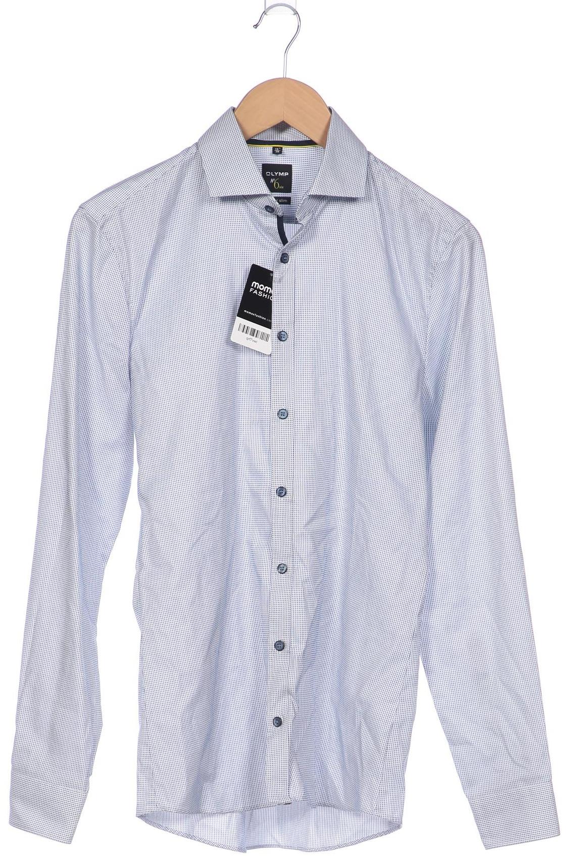 Thumbnail - Olymp Herren Hemd, blau, Gr. 46