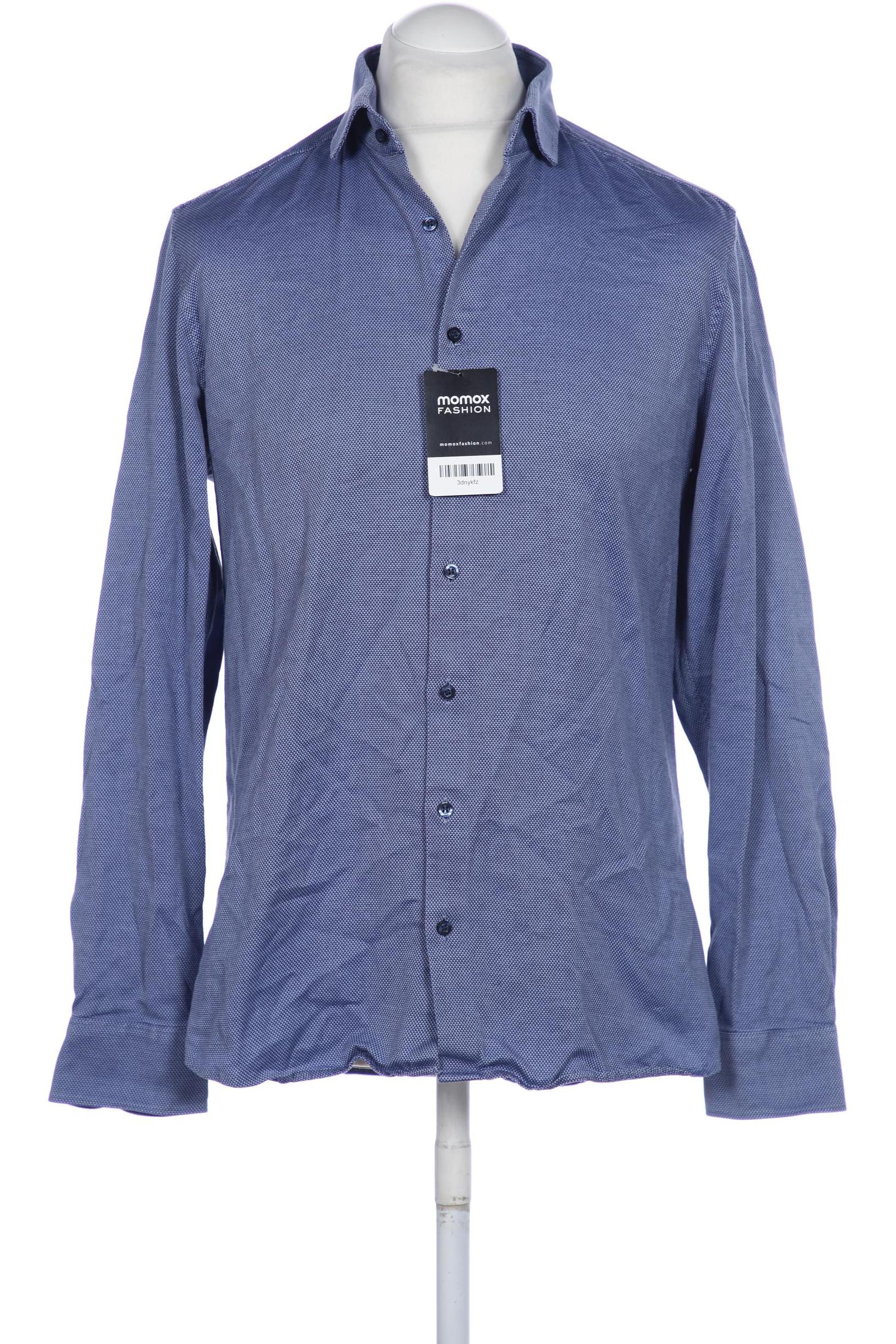 

Olymp Herren Hemd, blau
