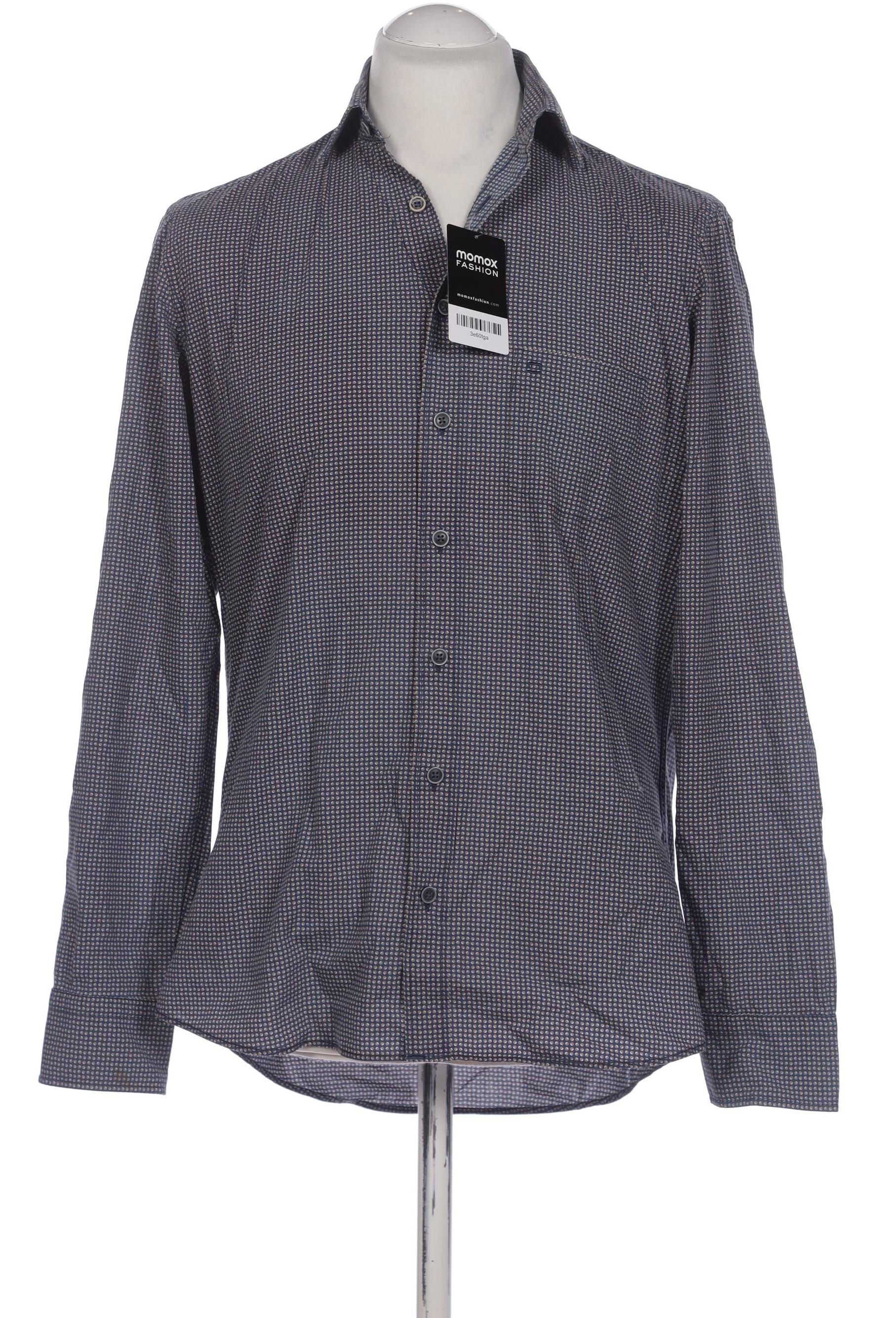 

Olymp Herren Hemd, marineblau, Gr. 48