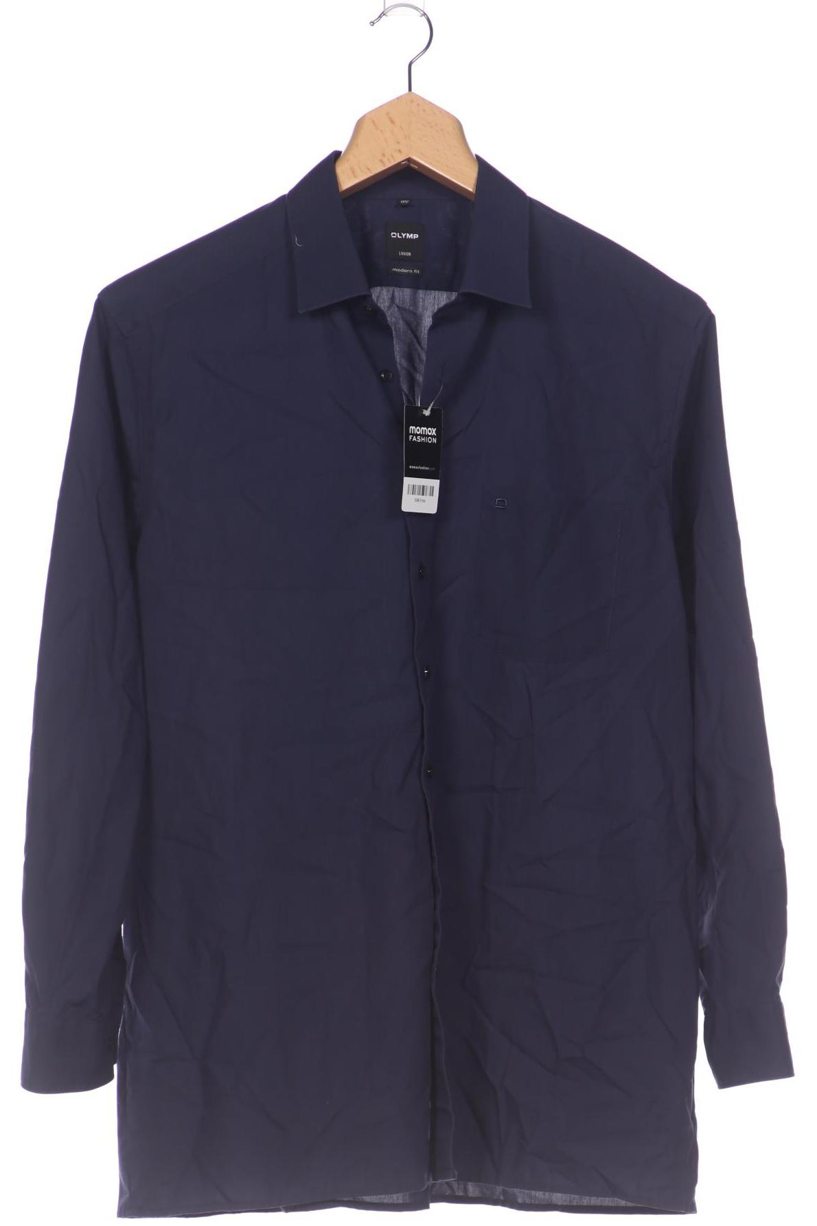 

Olymp Herren Hemd, marineblau, Gr. 56