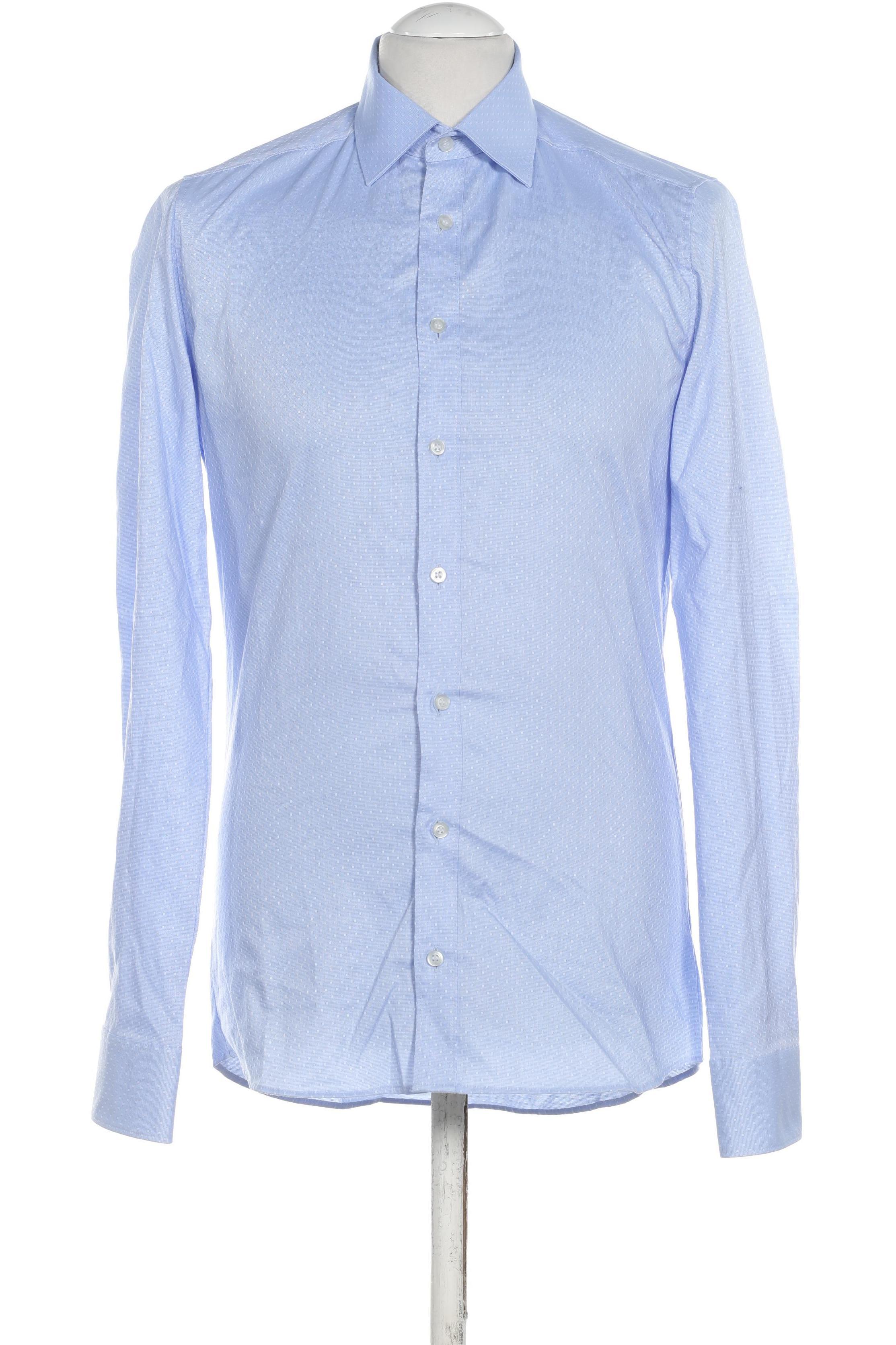 Thumbnail - Olymp Herren Hemd, blau, Gr.