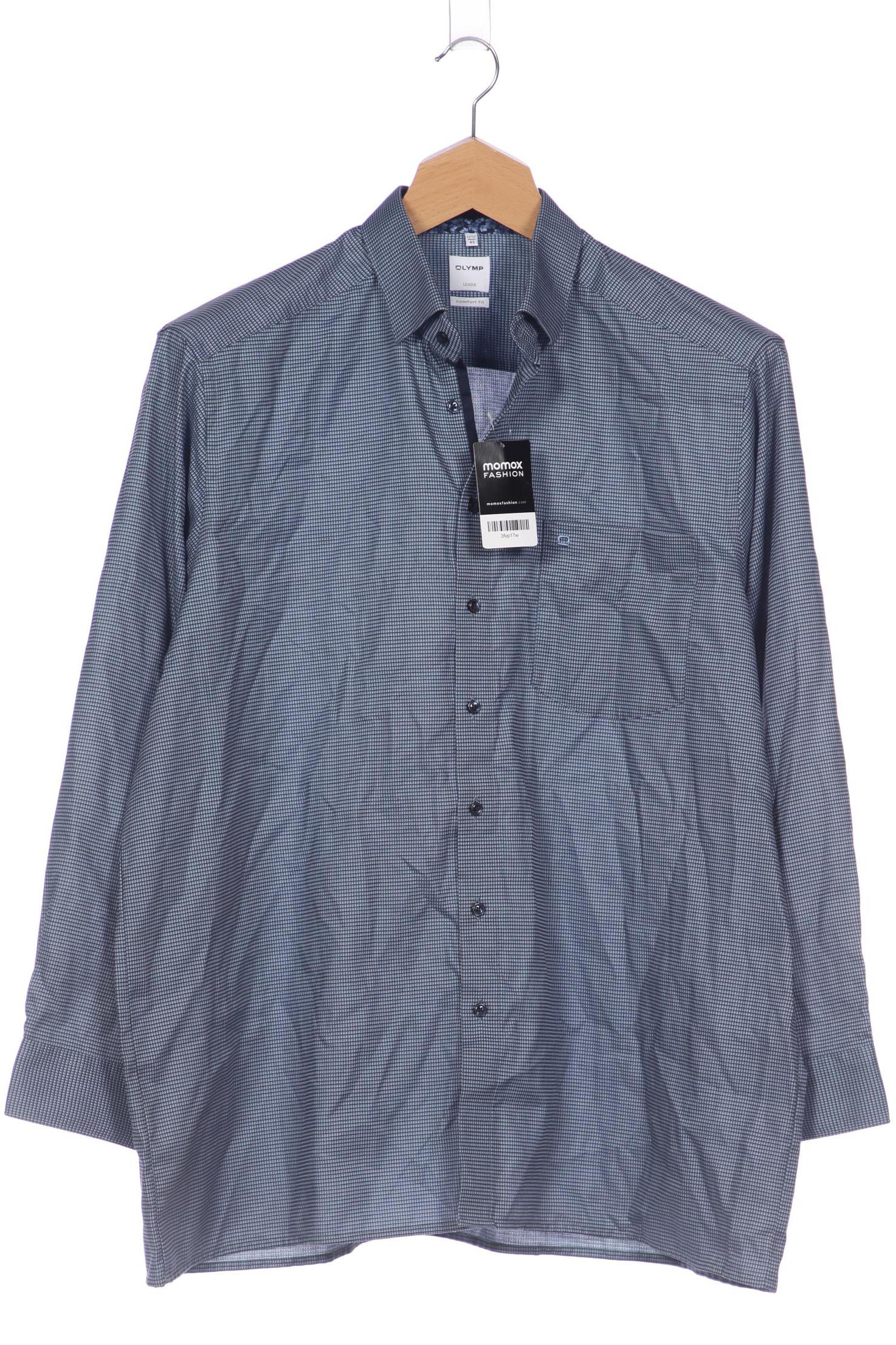 

Olymp Herren Hemd, blau, Gr. 56